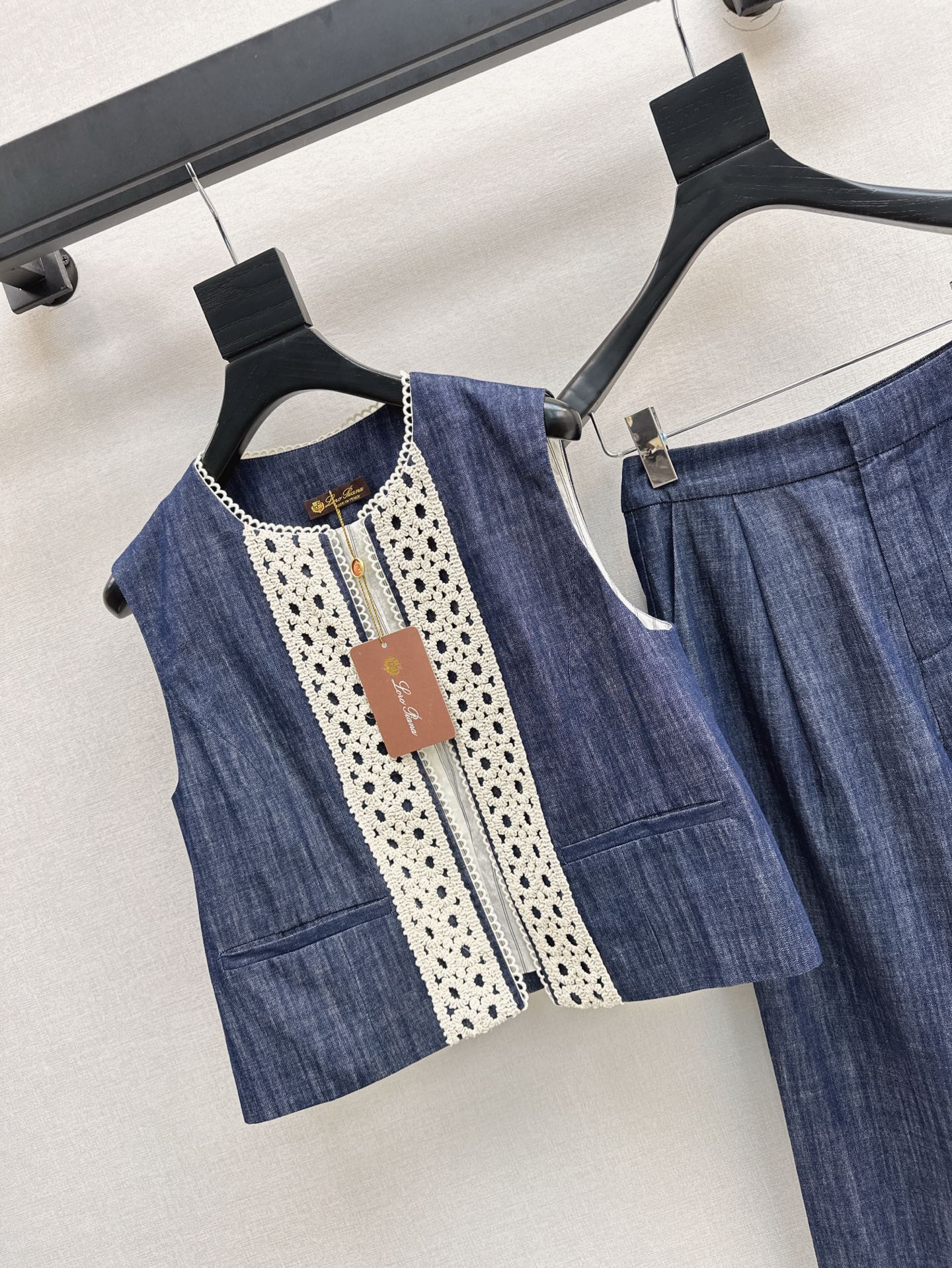Lo 25ss linen woven set