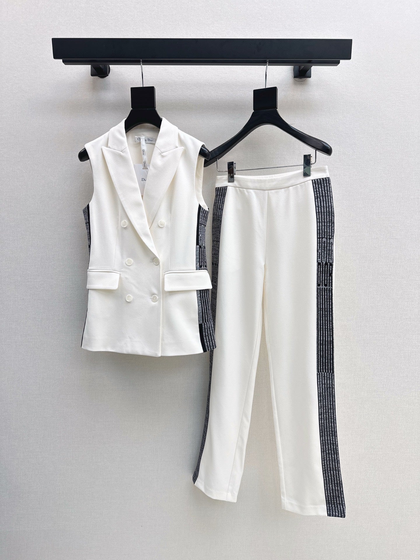 D 25ss vest suit pants set