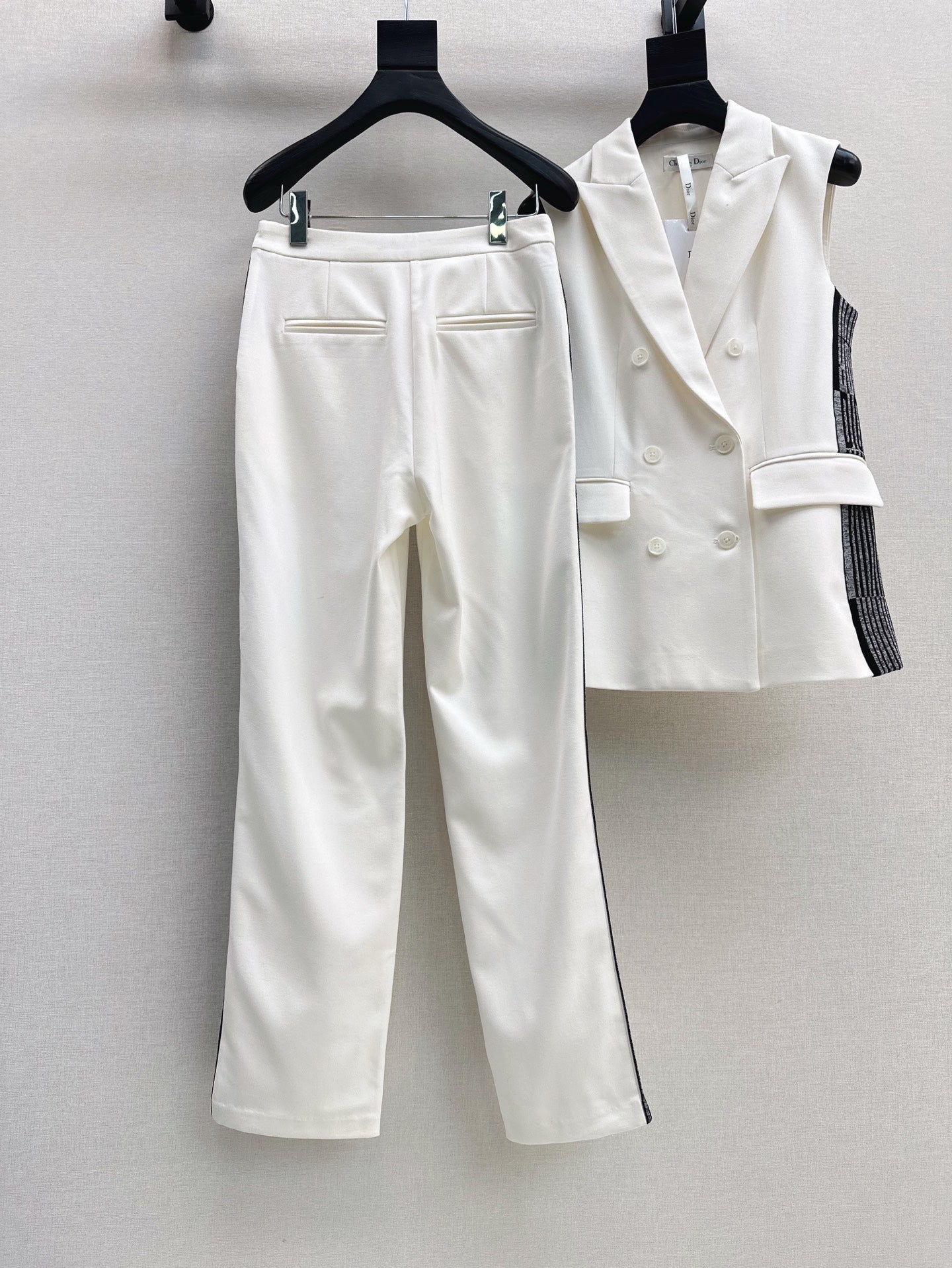 D 25ss vest suit pants set