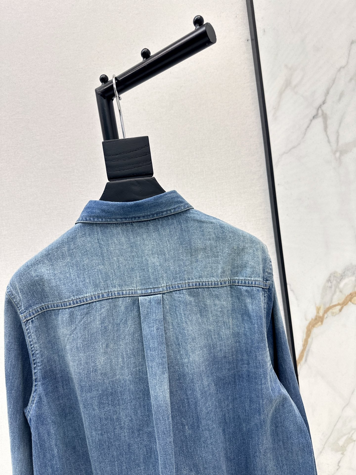 P 25ss denim shirt