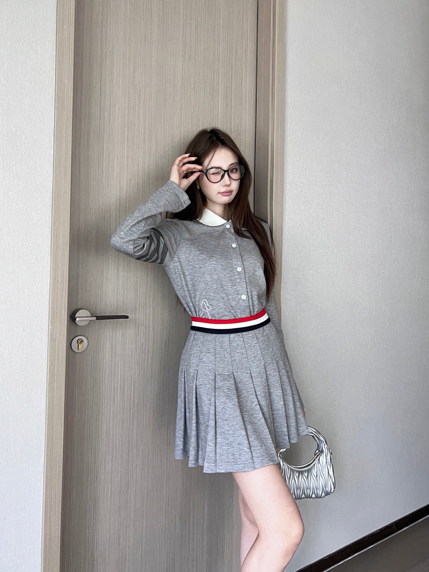 Th 25ss preppy suit
