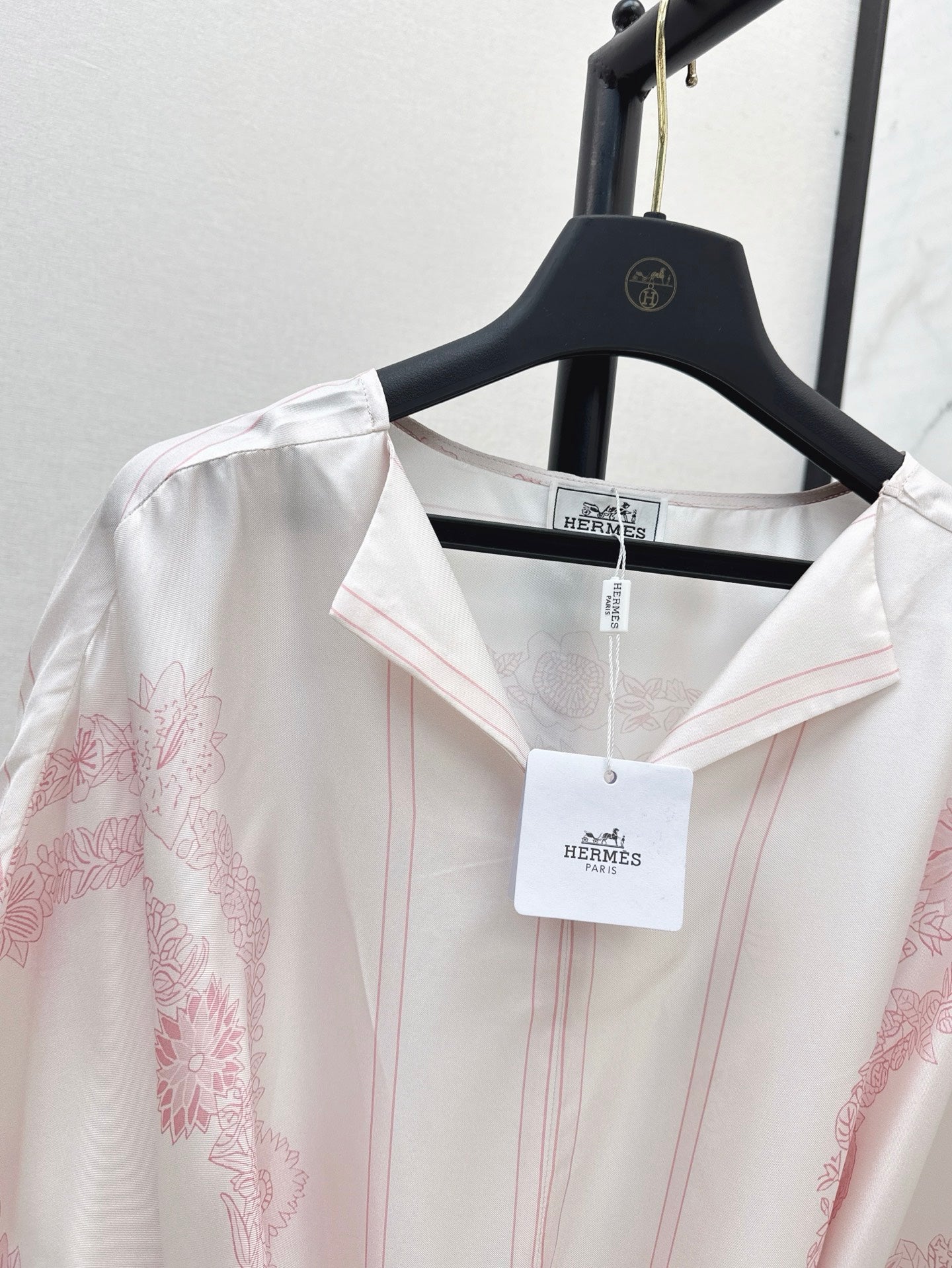 H 25ss Silk long dress