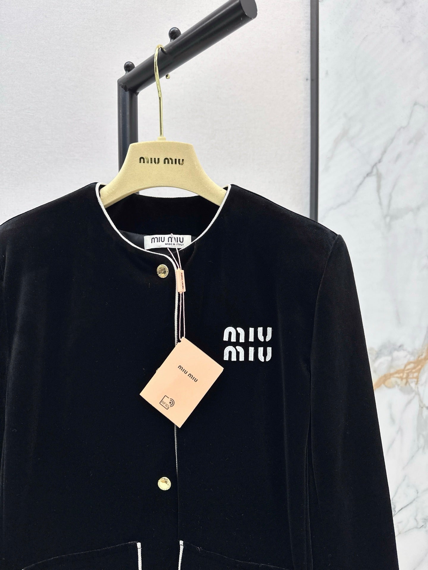 Mi 25ss flocking jacket