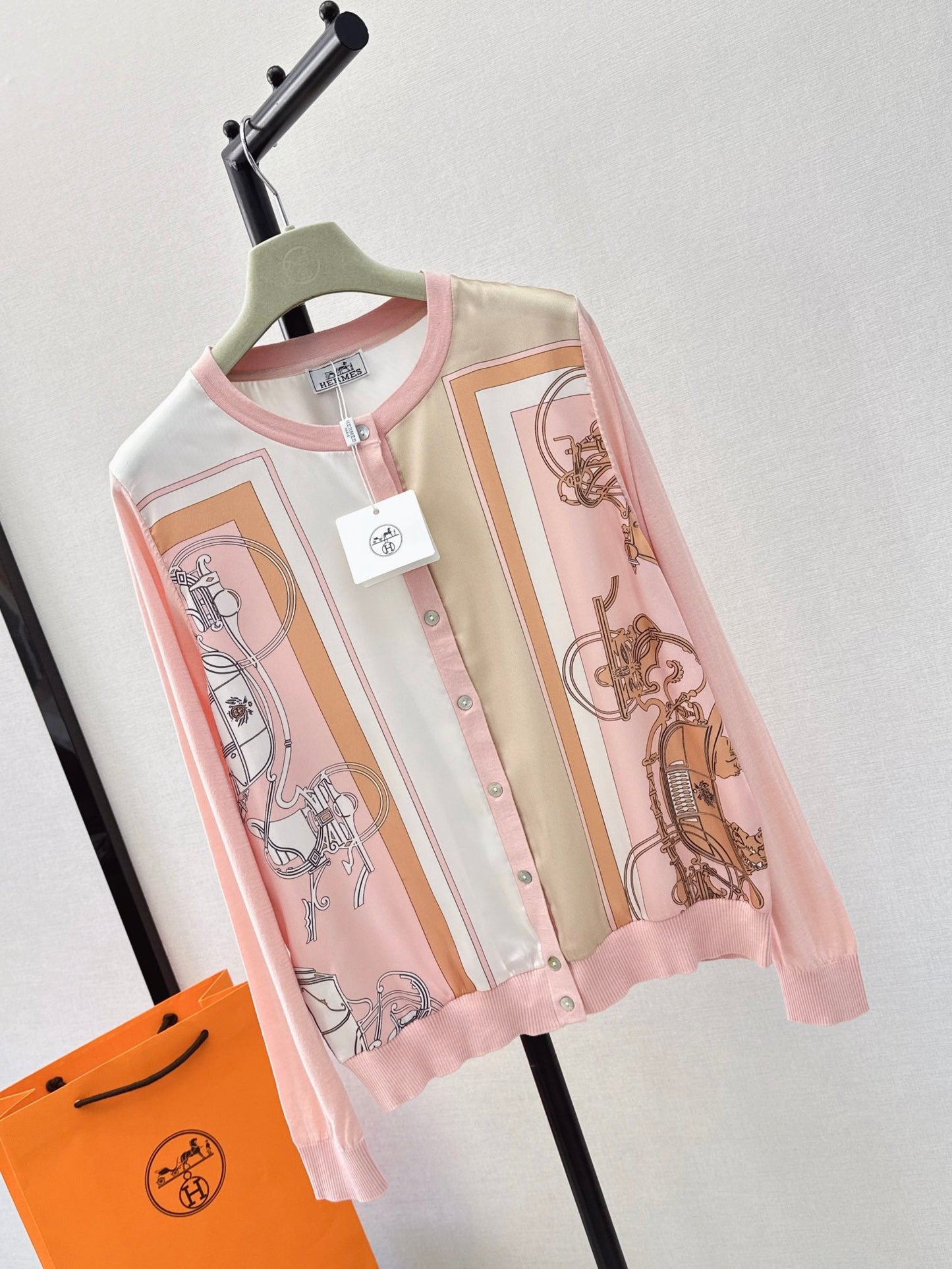 H 24ss knit cardigan