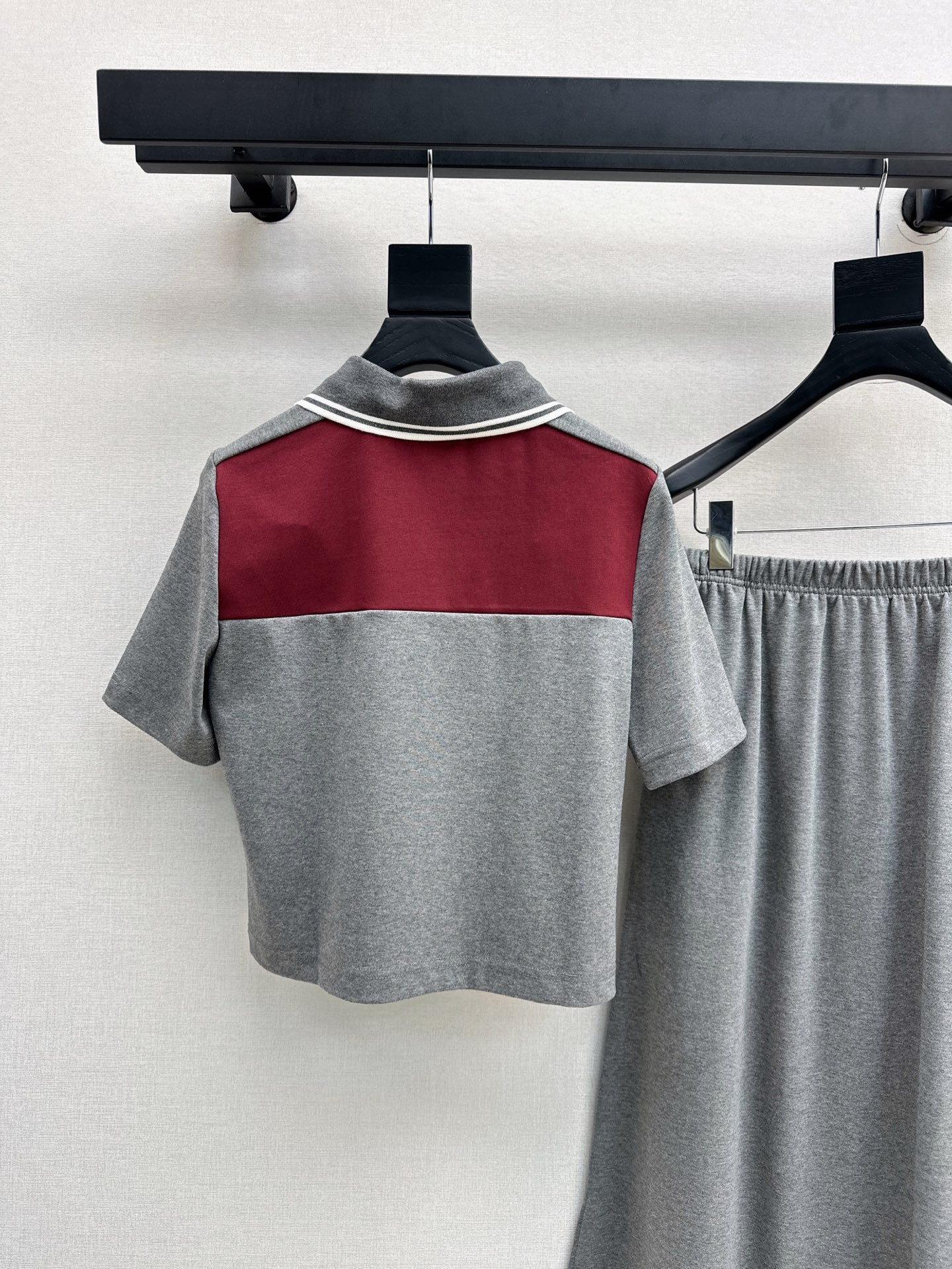 Mi 25ss polo skirt set