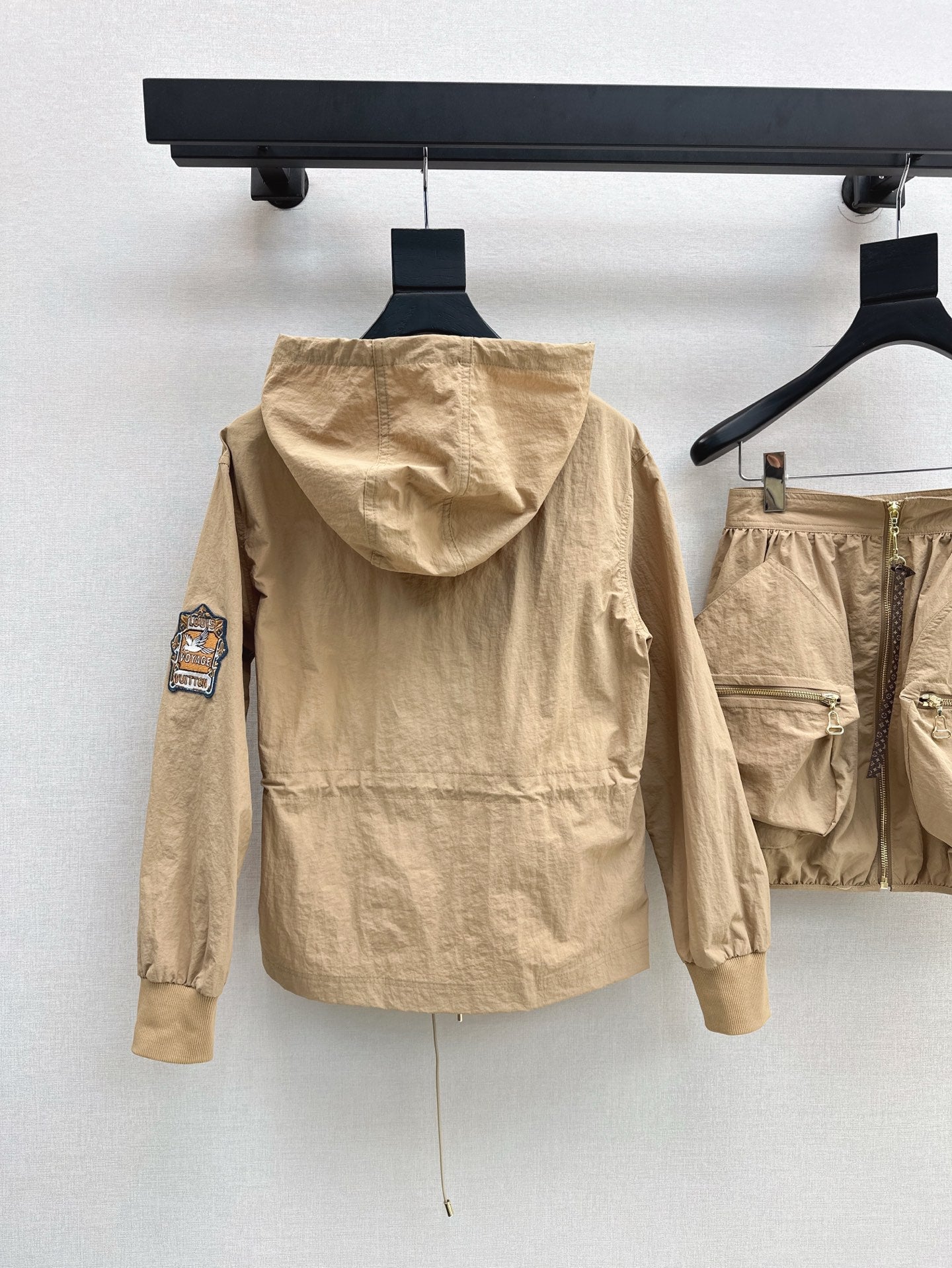 L 25ss drawstring coat set
