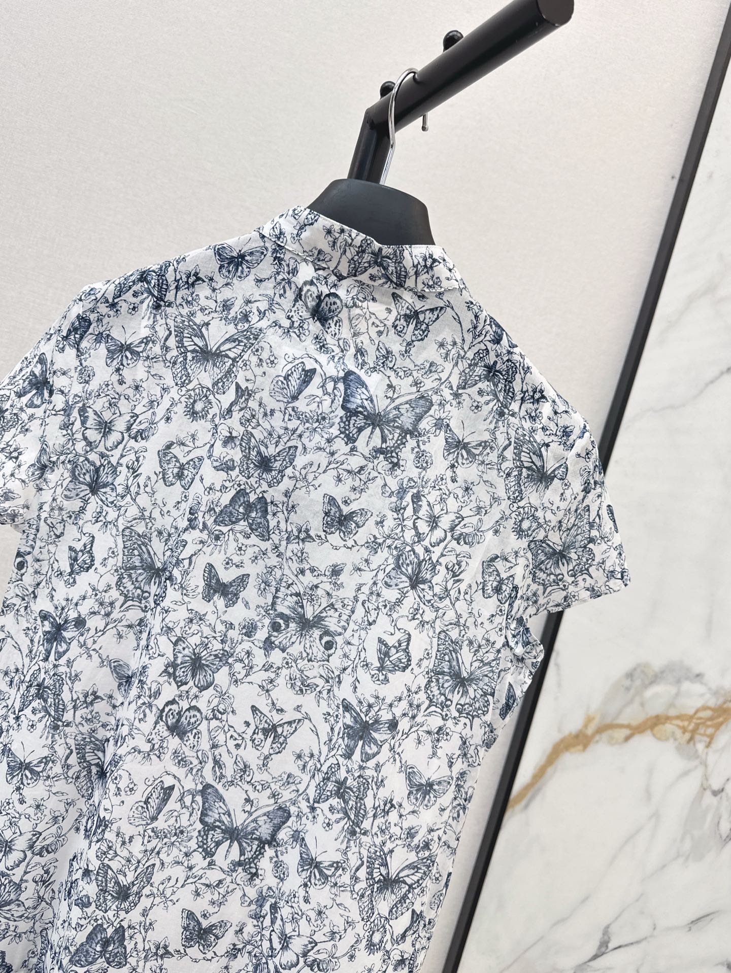D 25ss printed dress
