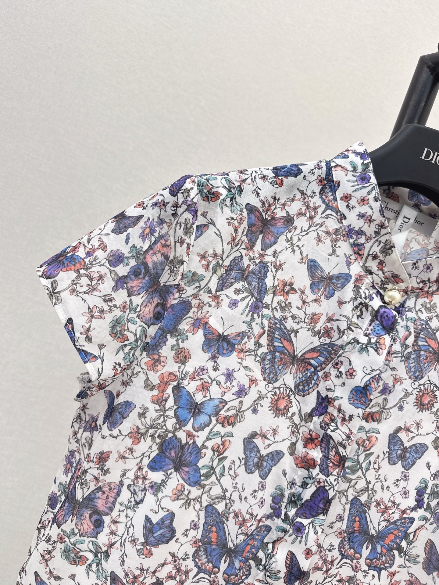D 25ss printed dress
