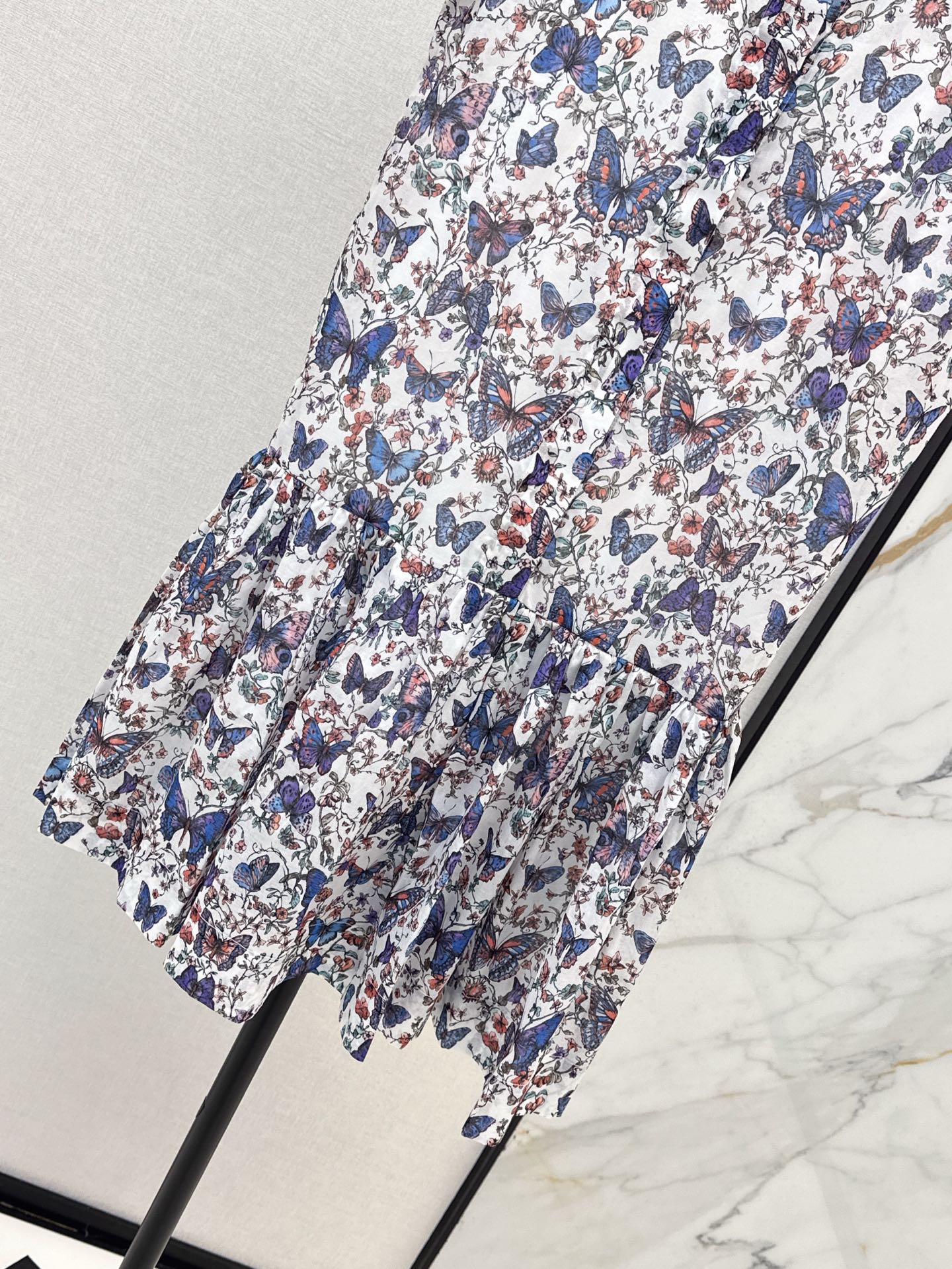 D 25ss printed dress