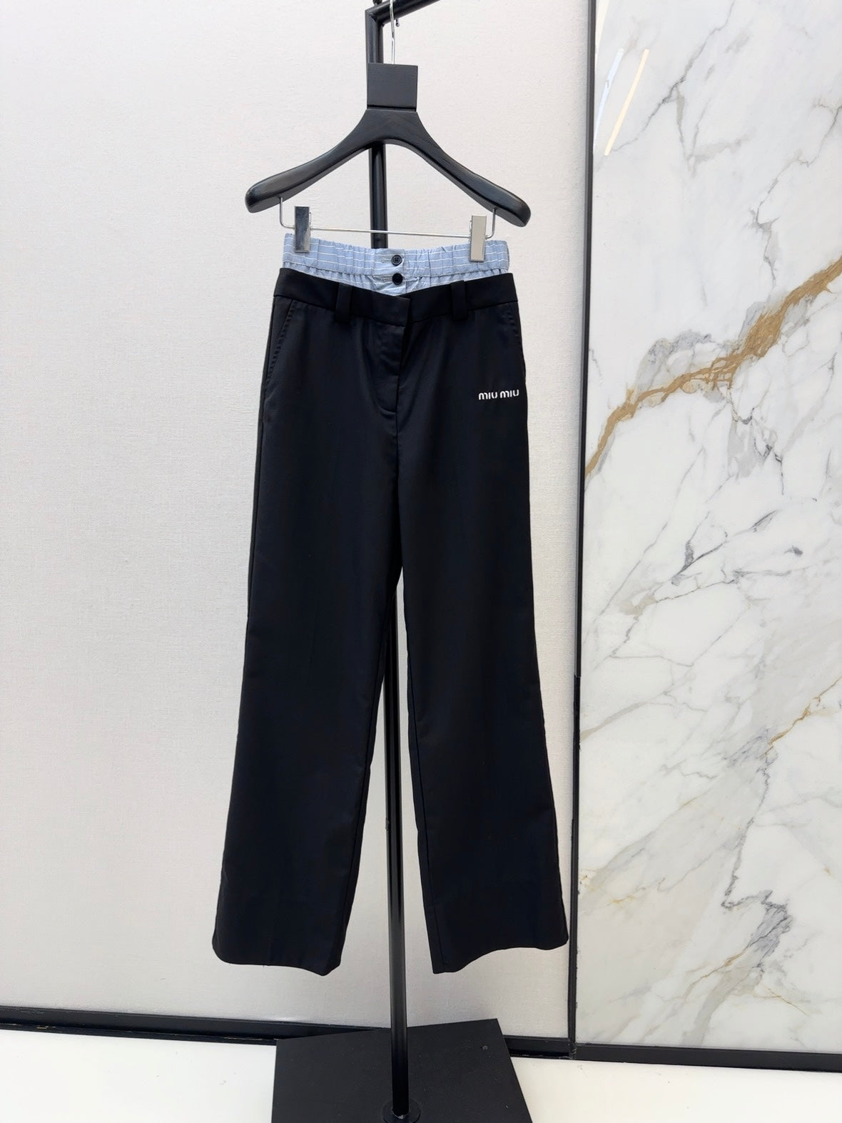 Mi 25ss embroider pants