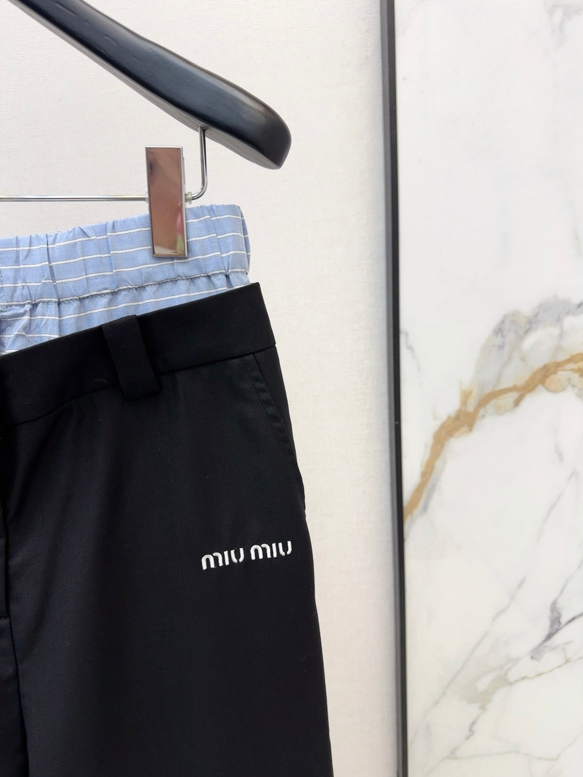 Mi 25ss embroider pants