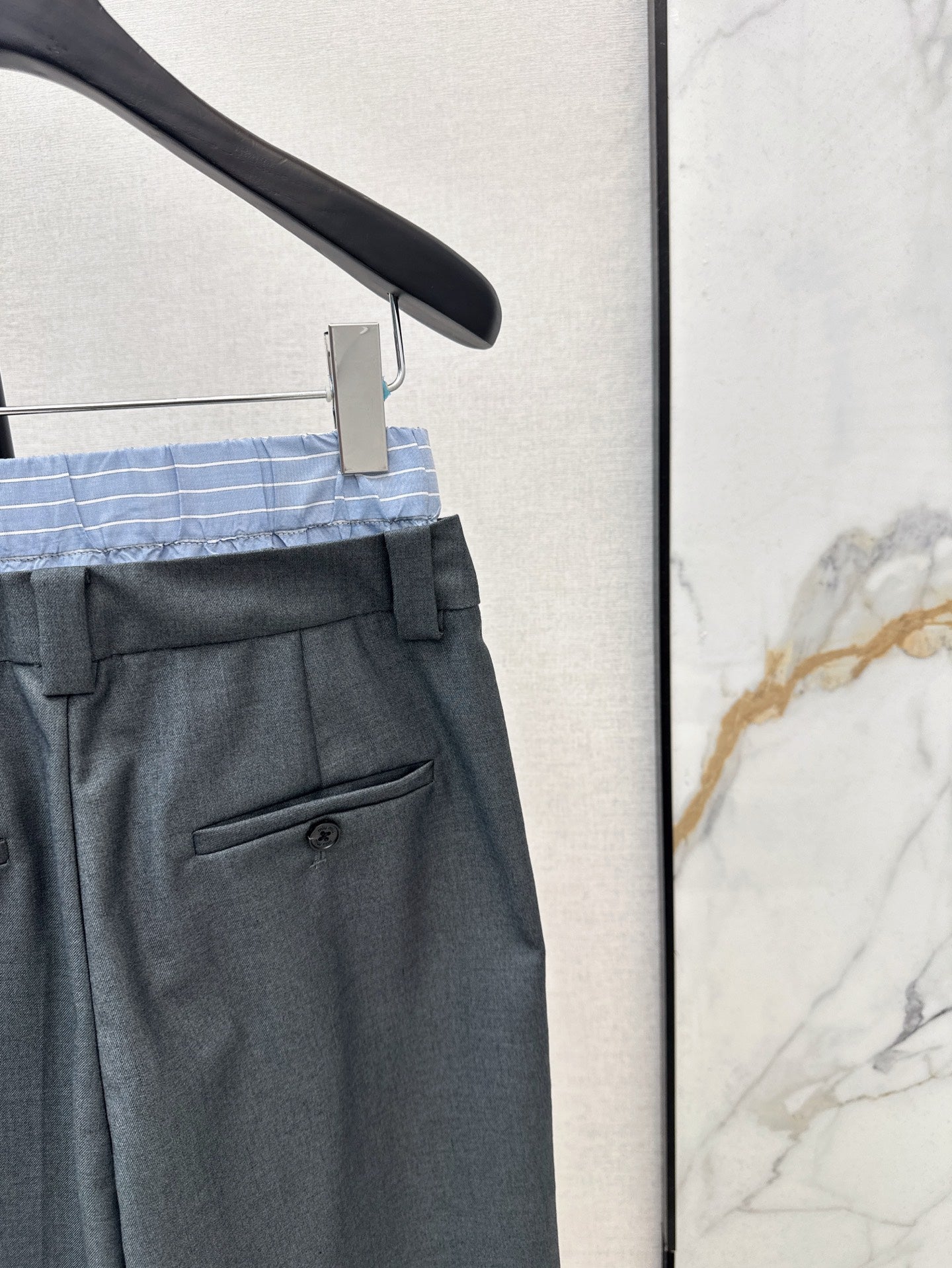 Mi 25ss embroider pants