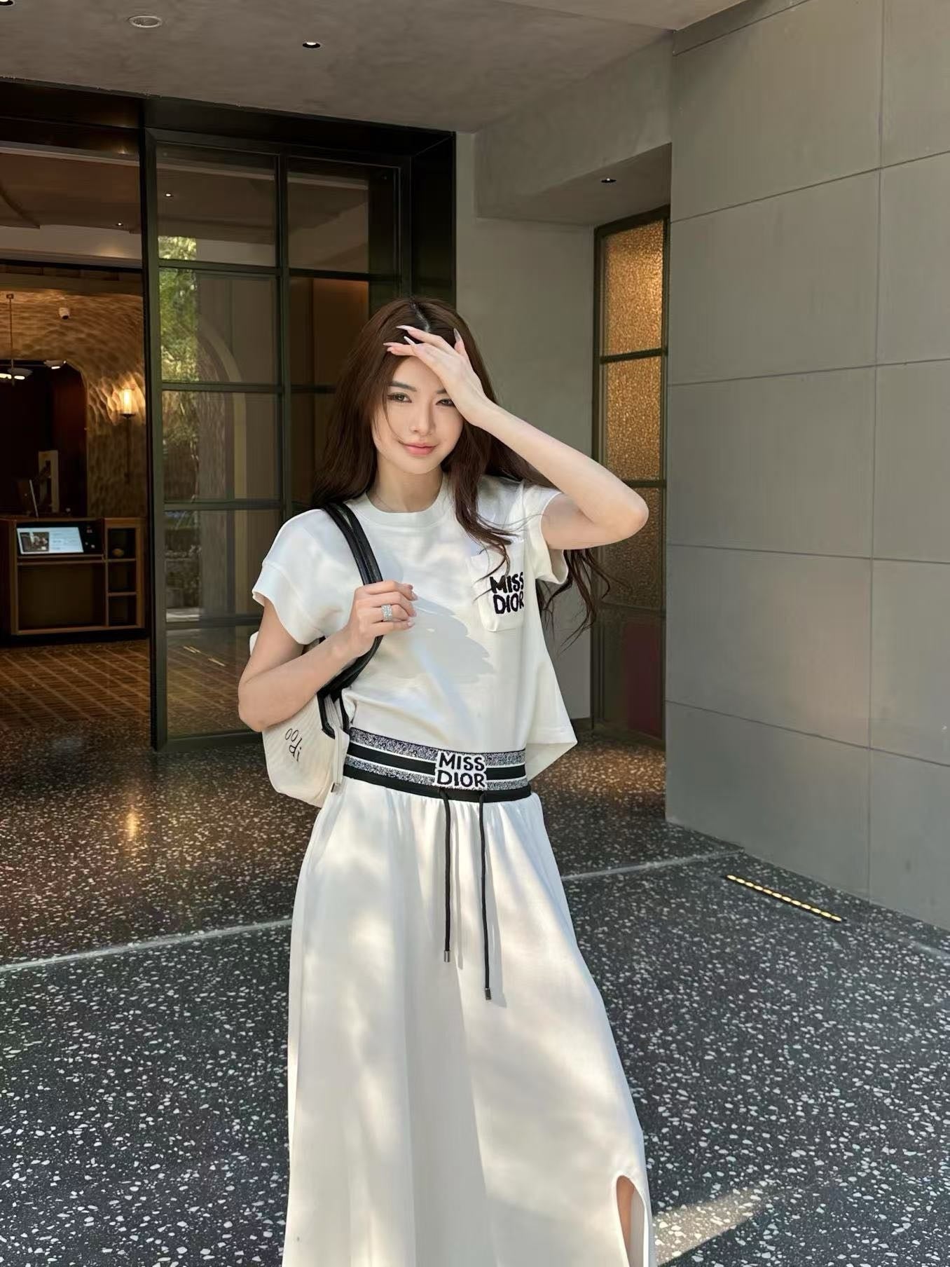 D 25ss miss skirt set