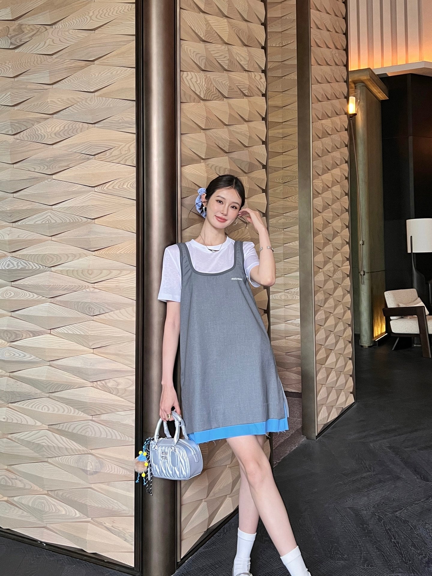 Mi 25ss tee dress set
