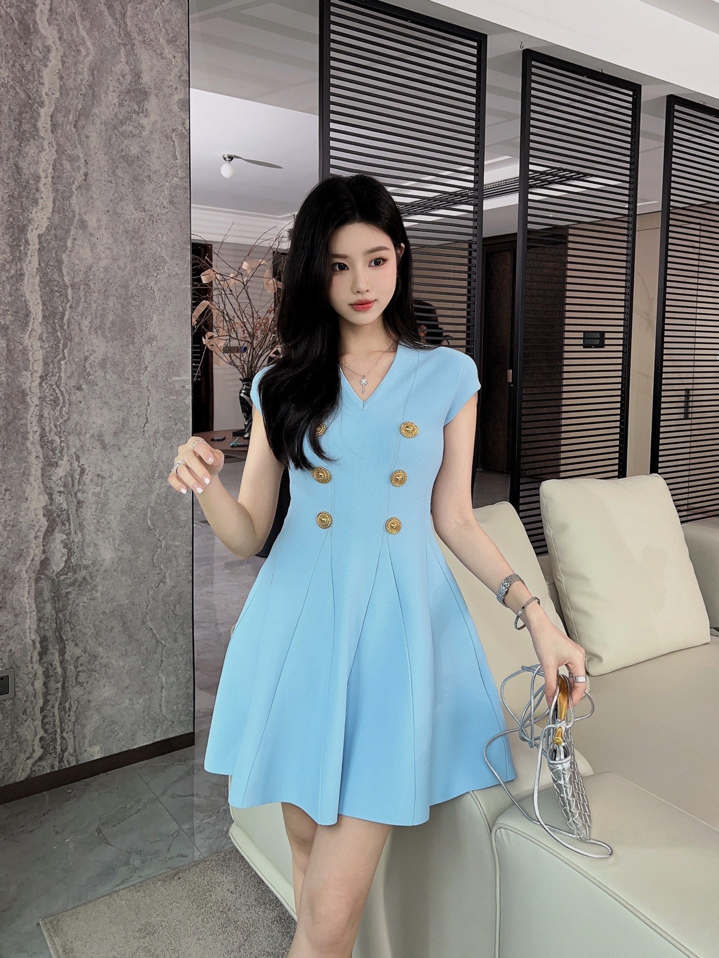 Bal 25ss sleeveless dress