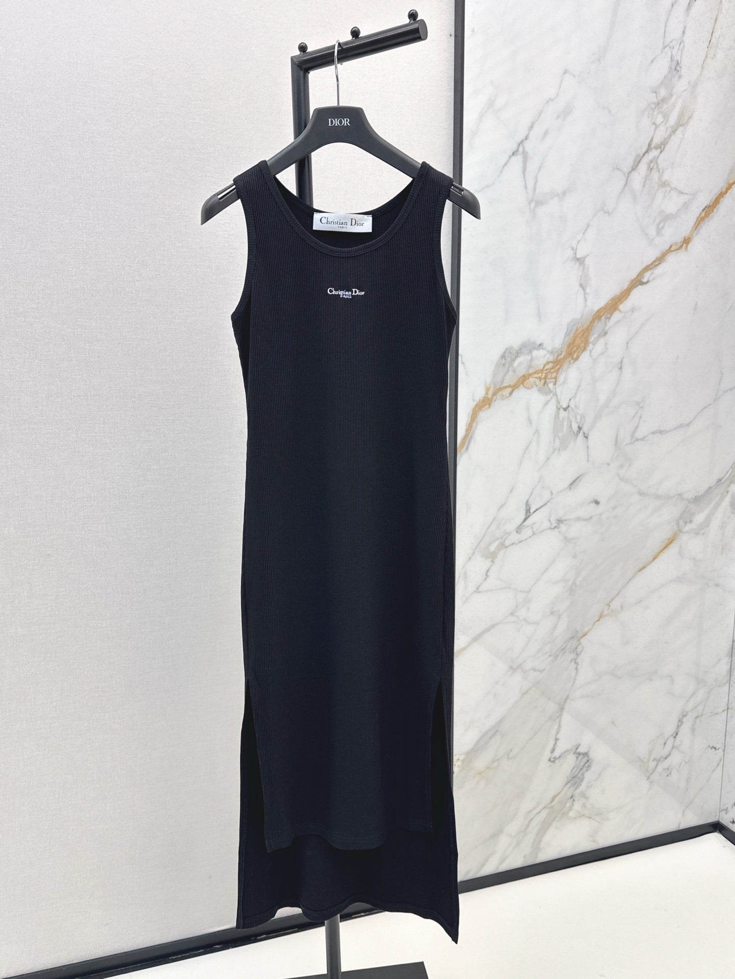 D 25ss knit slip dress