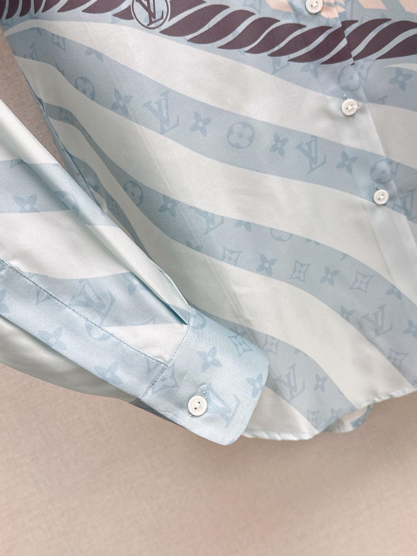 L 25ss silk shirt pants set