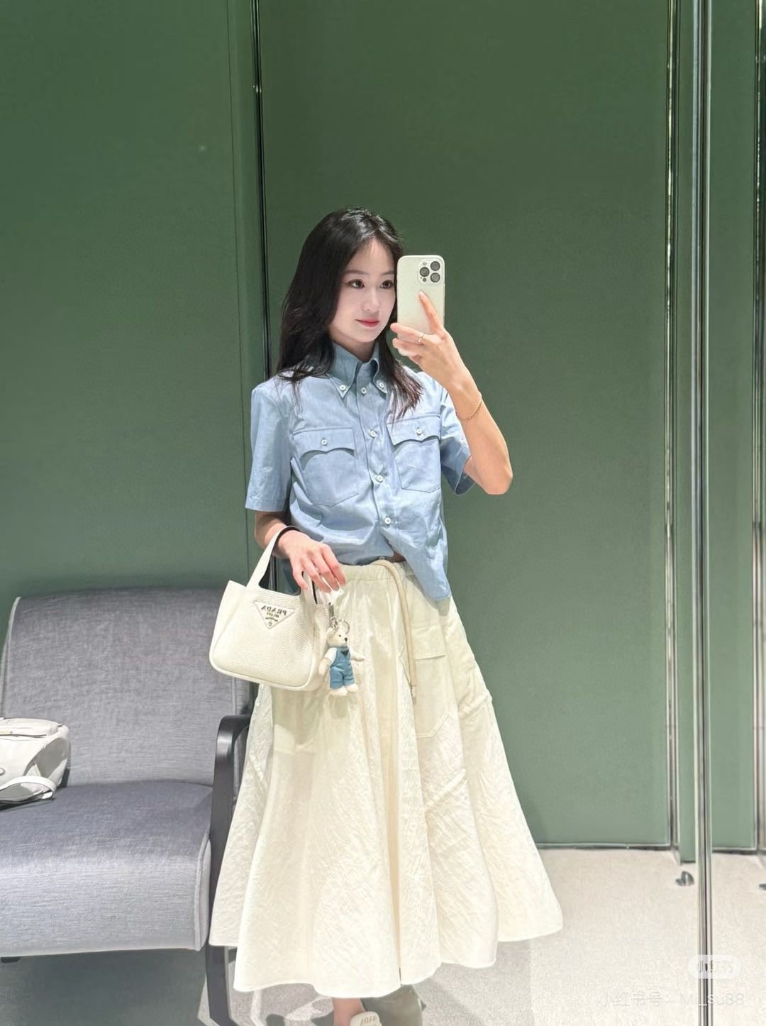 P 25ss cargo shirt