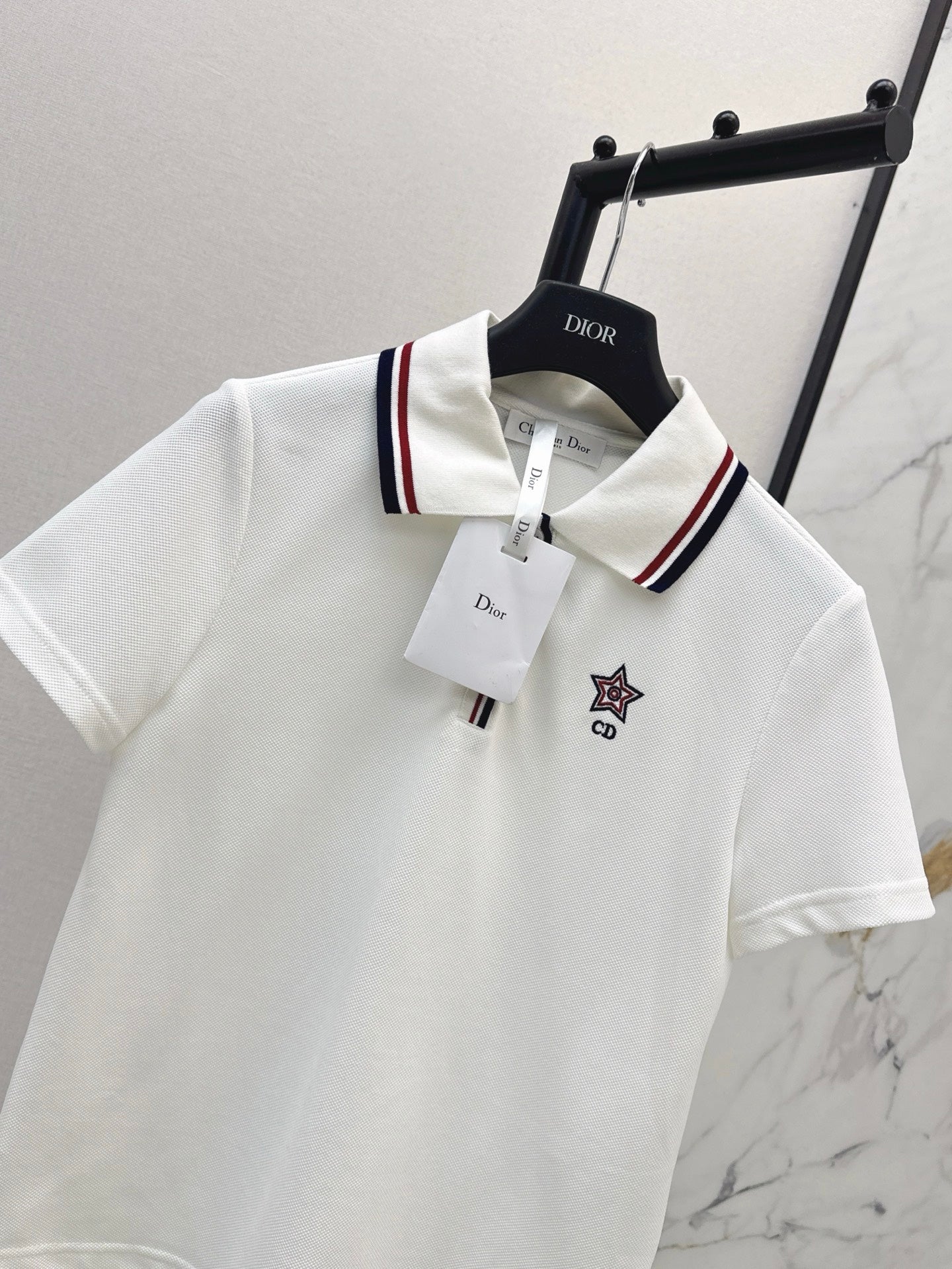 D 25ss tennis polo shirt