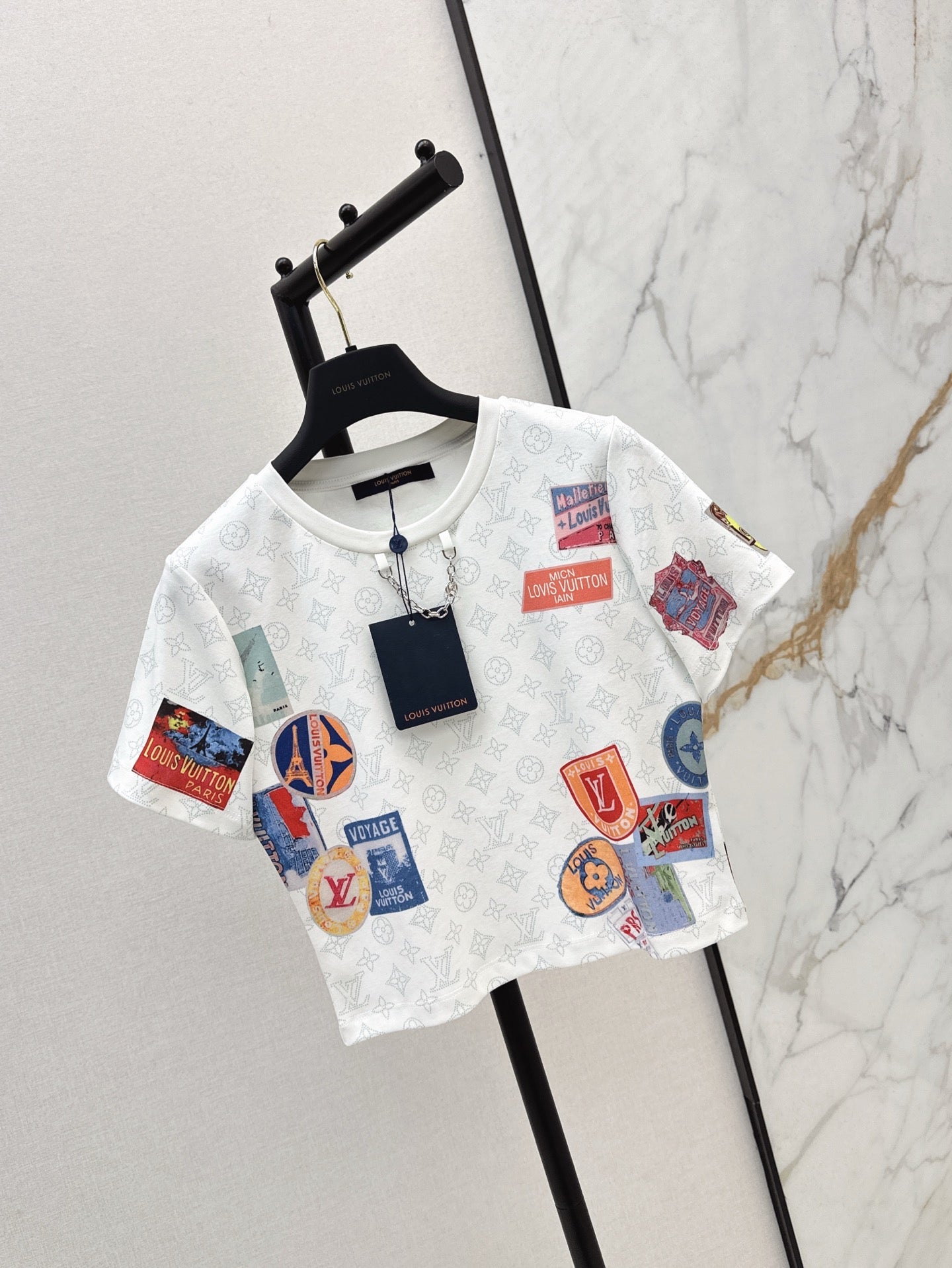 L 25ss monogram t-shirt