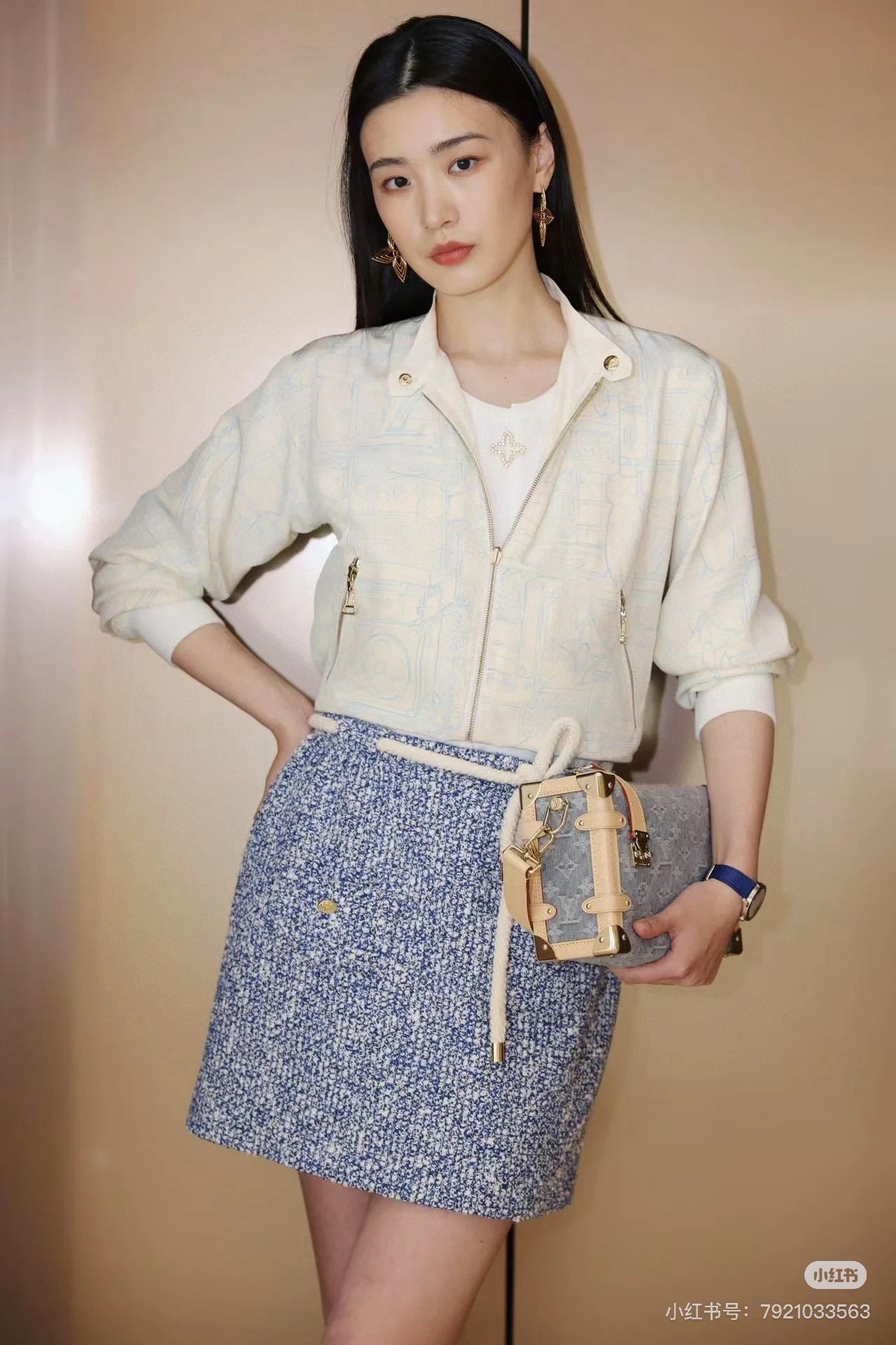 L 25ss drawstring skirt