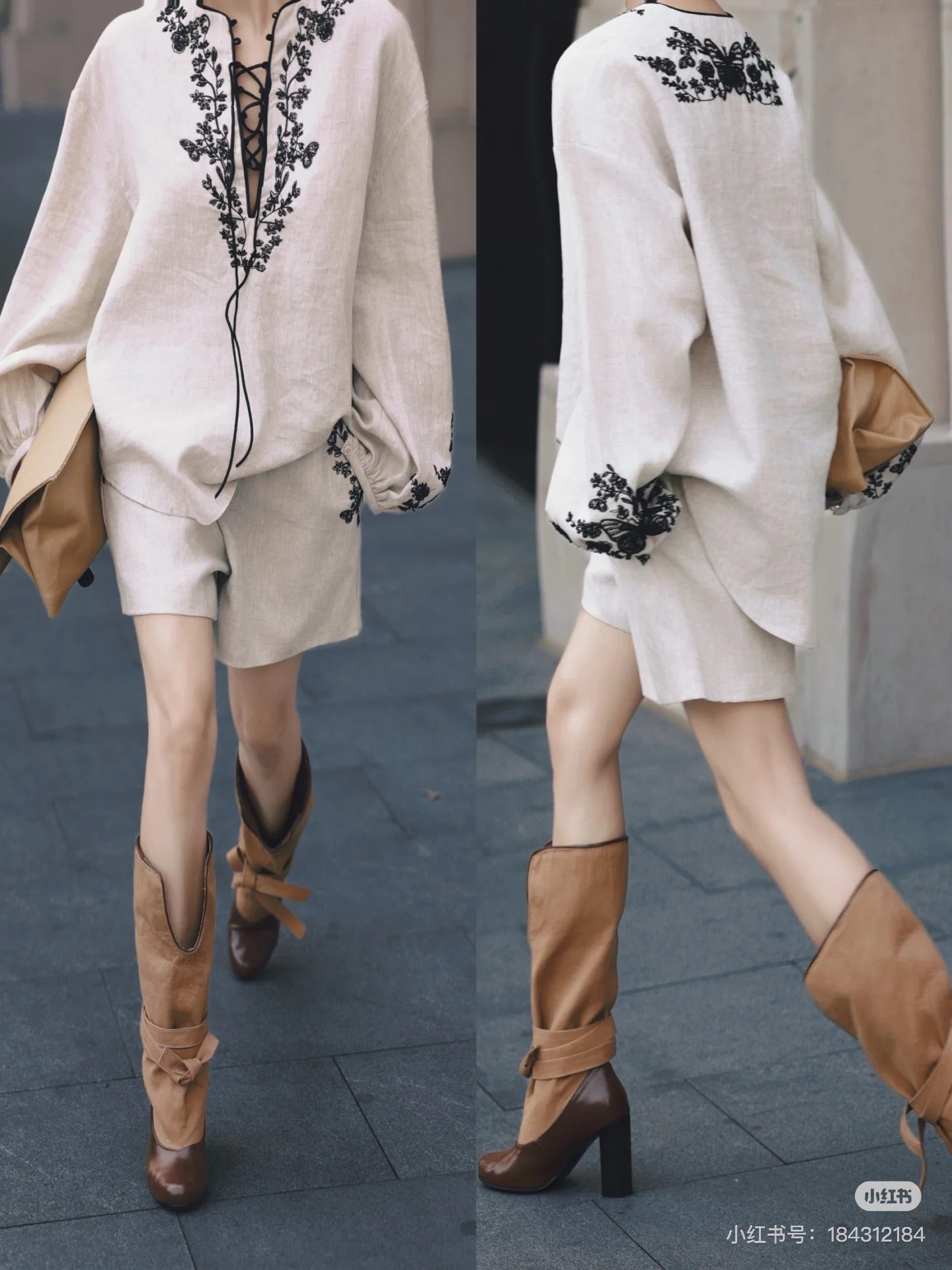 cho 25ss linen set