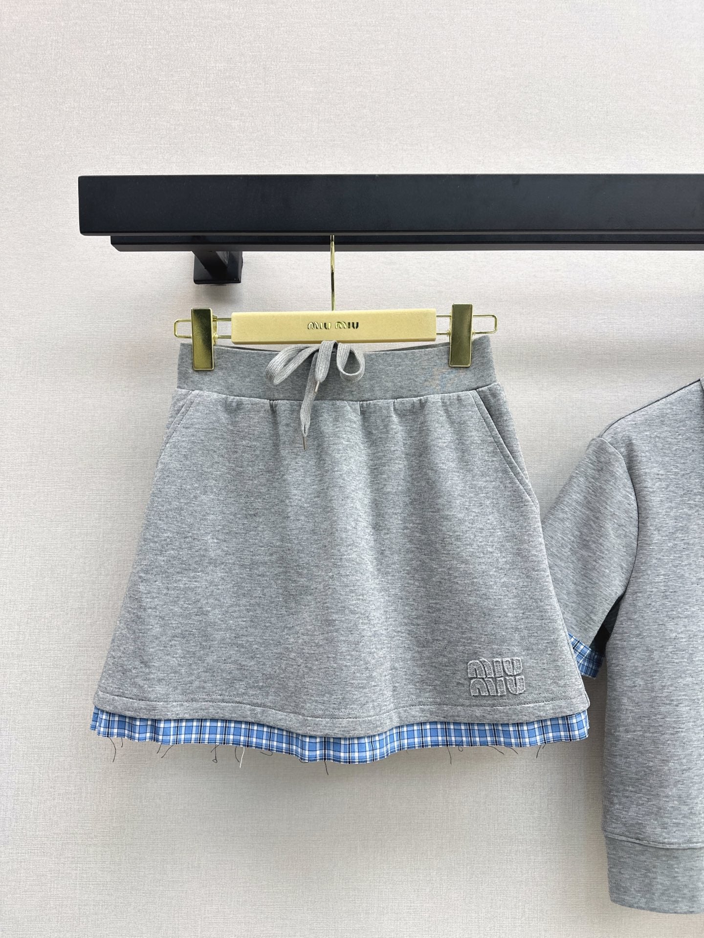 Mi 25ss polo skirt set