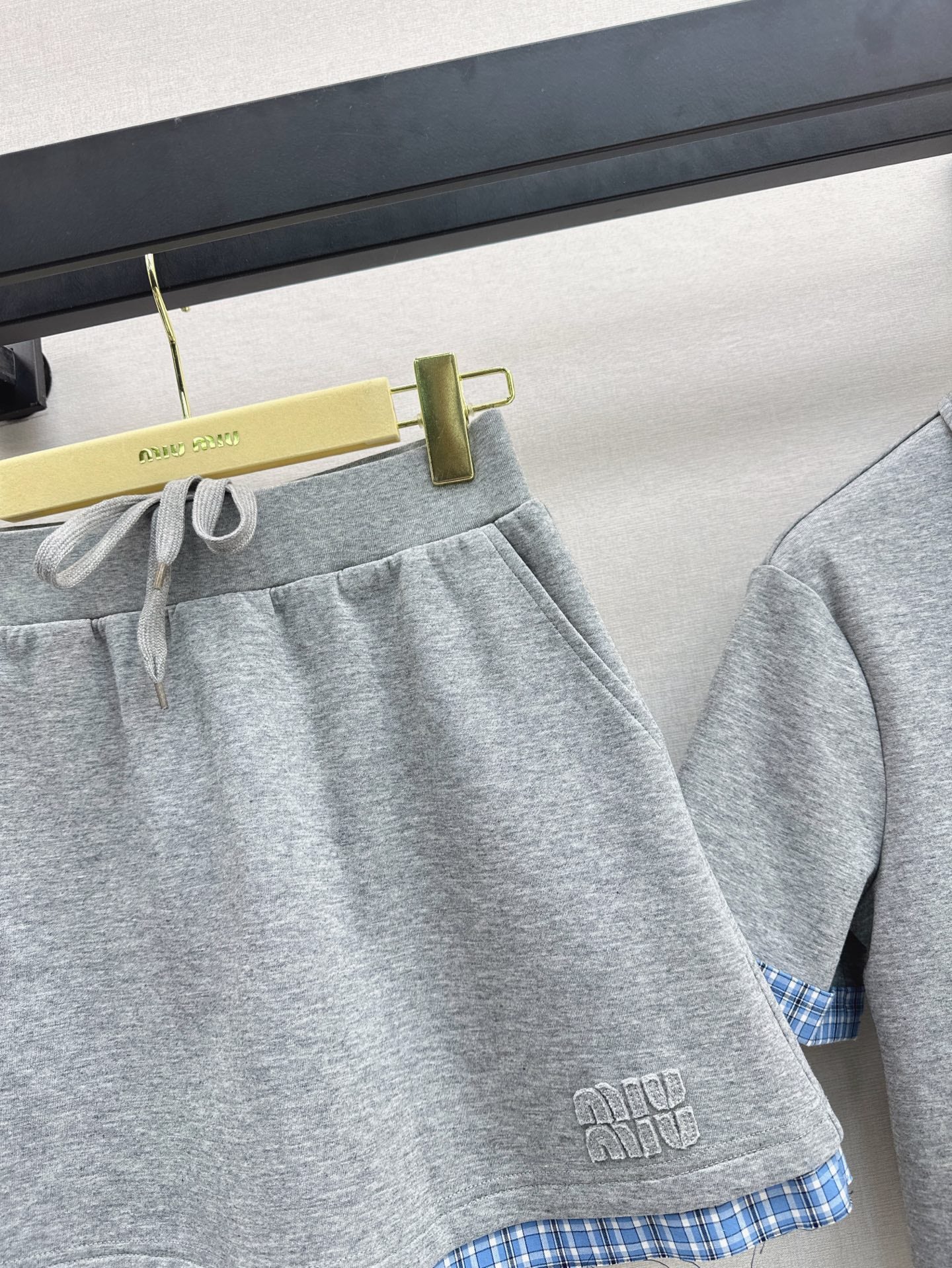 Mi 25ss polo skirt set