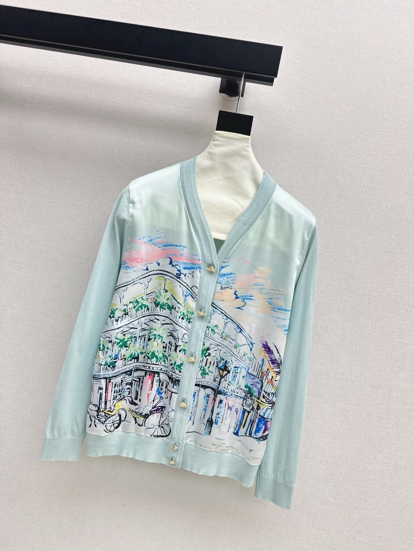 H 25ss tencel cardigan