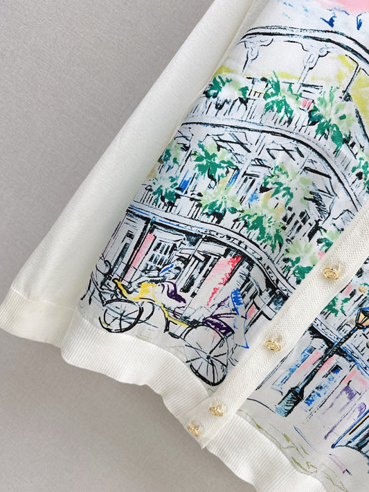 H 25ss tencel cardigan