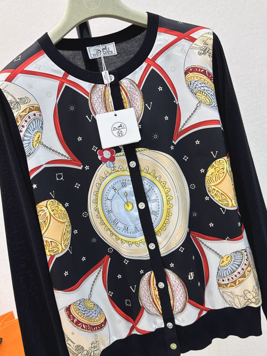 H 24SS Tencel cardigan