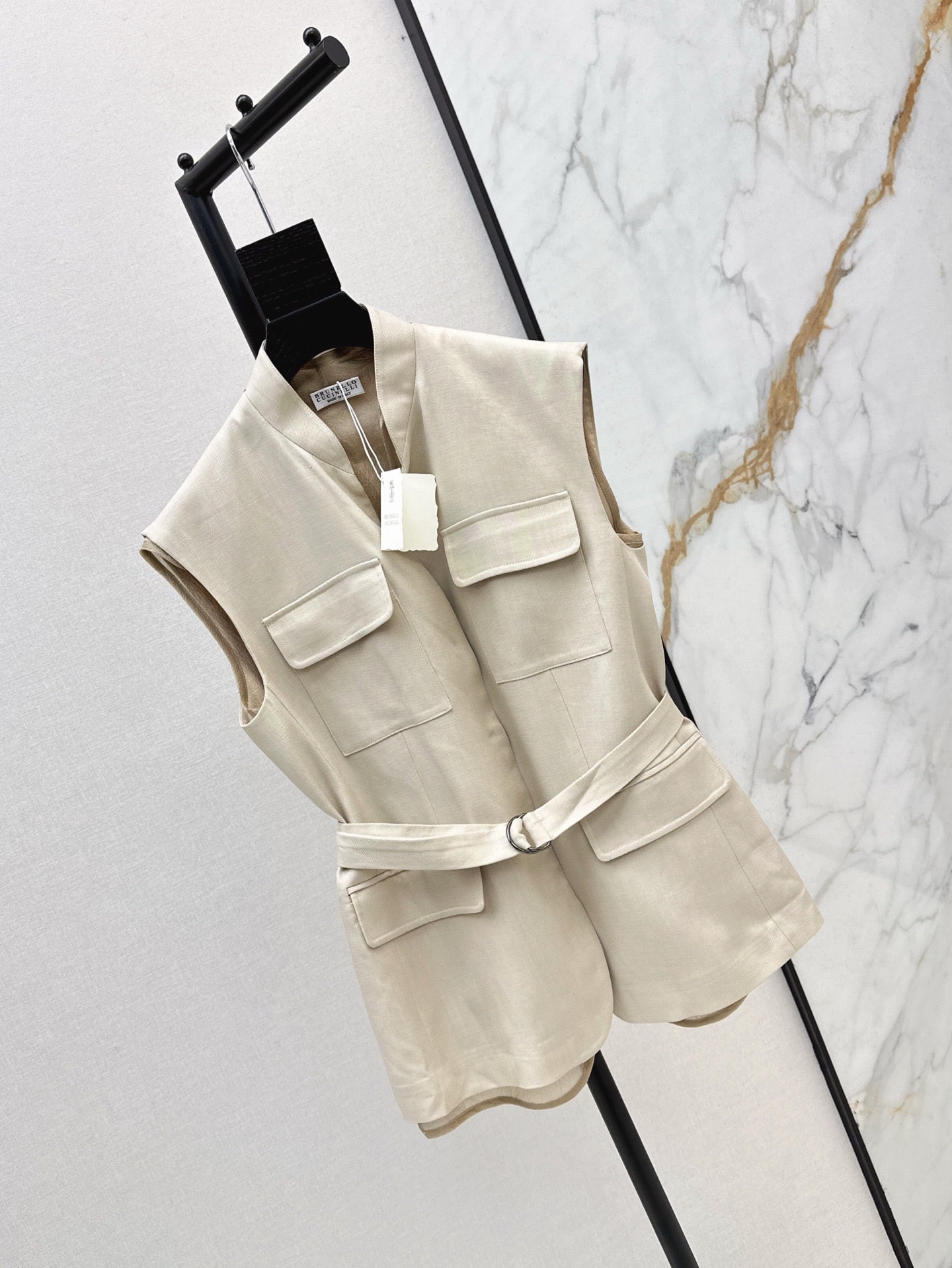 brun 25ss vest jacket