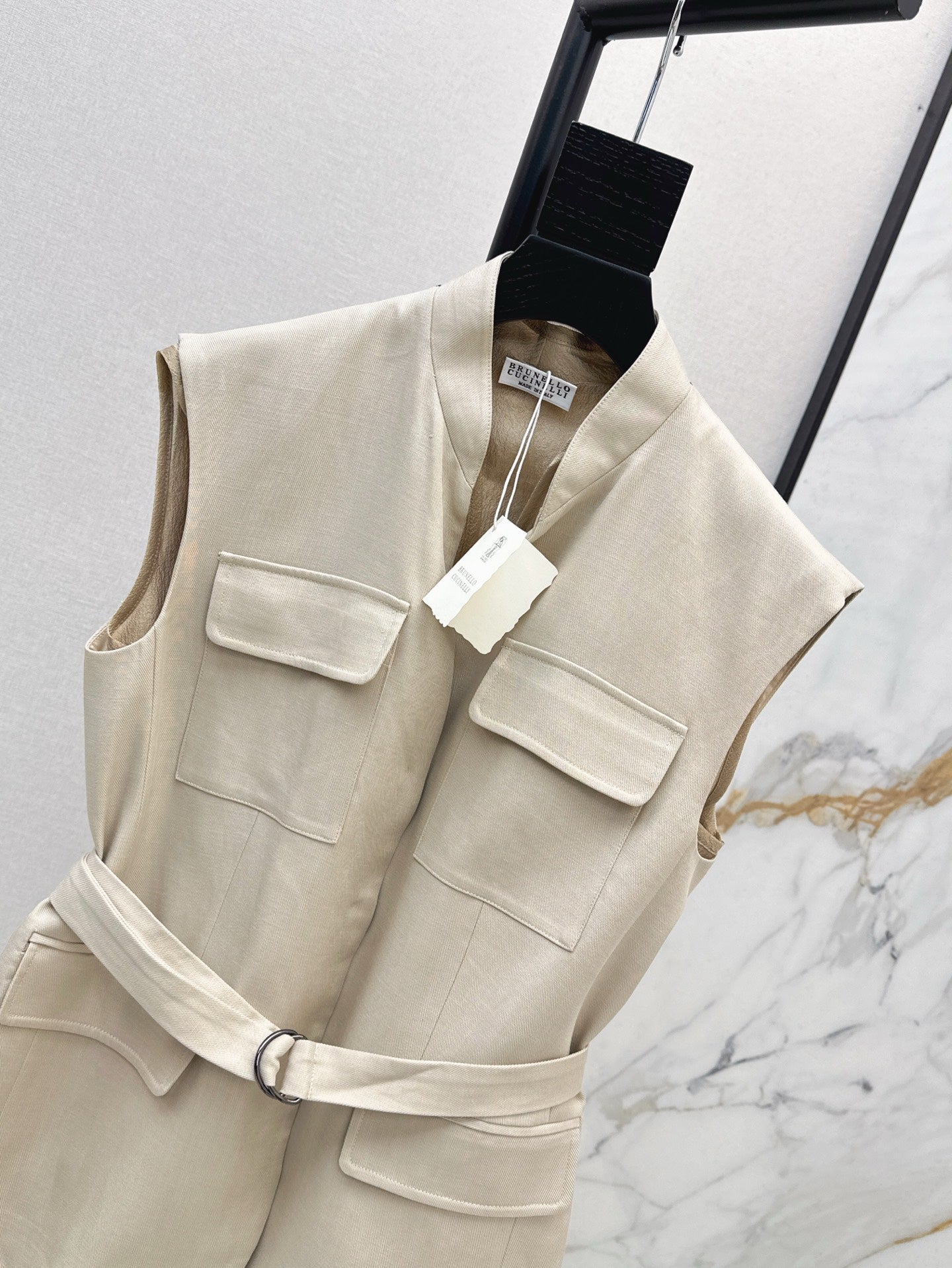 brun 25ss vest jacket