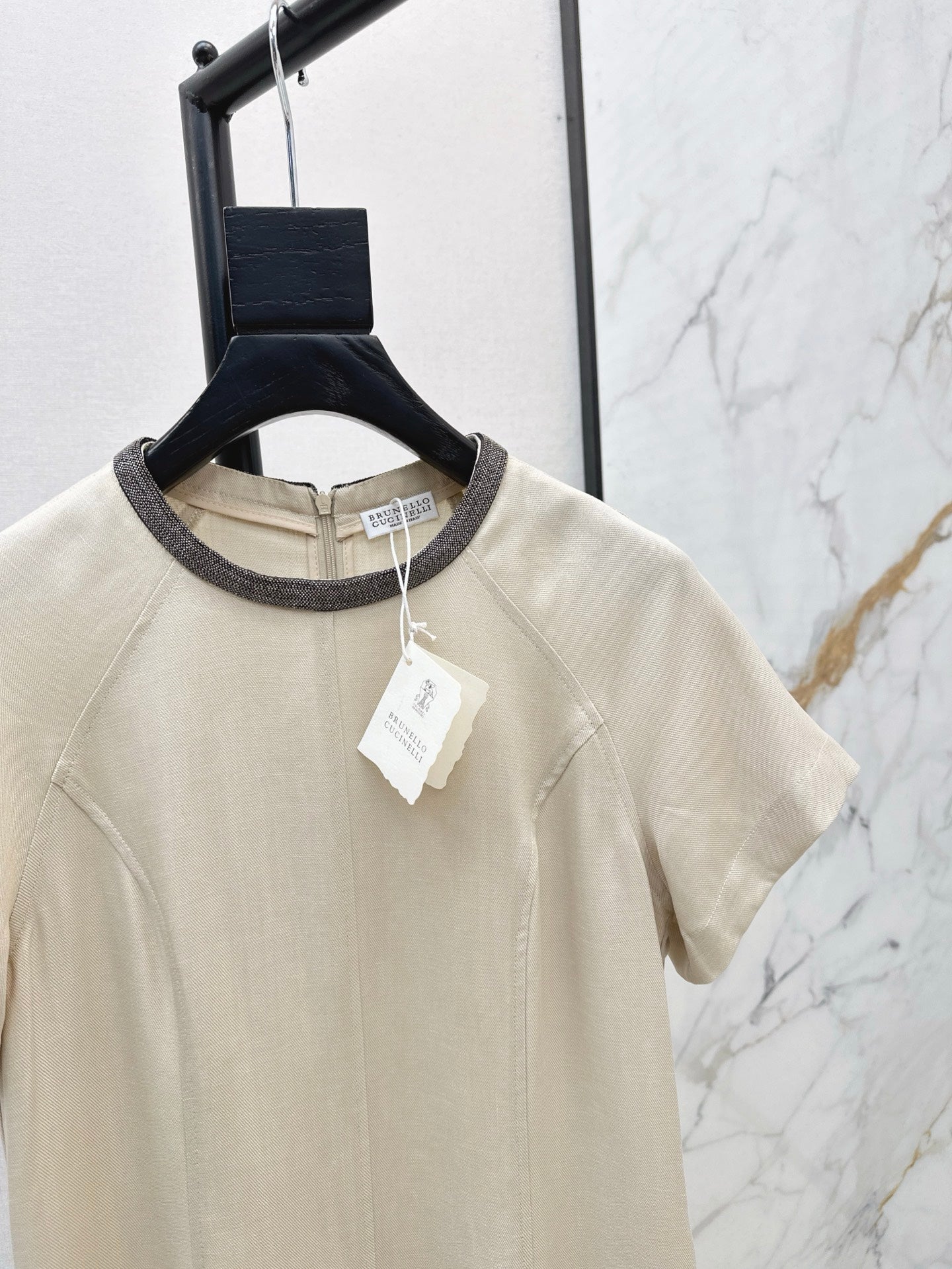 brun 25ss linen dress