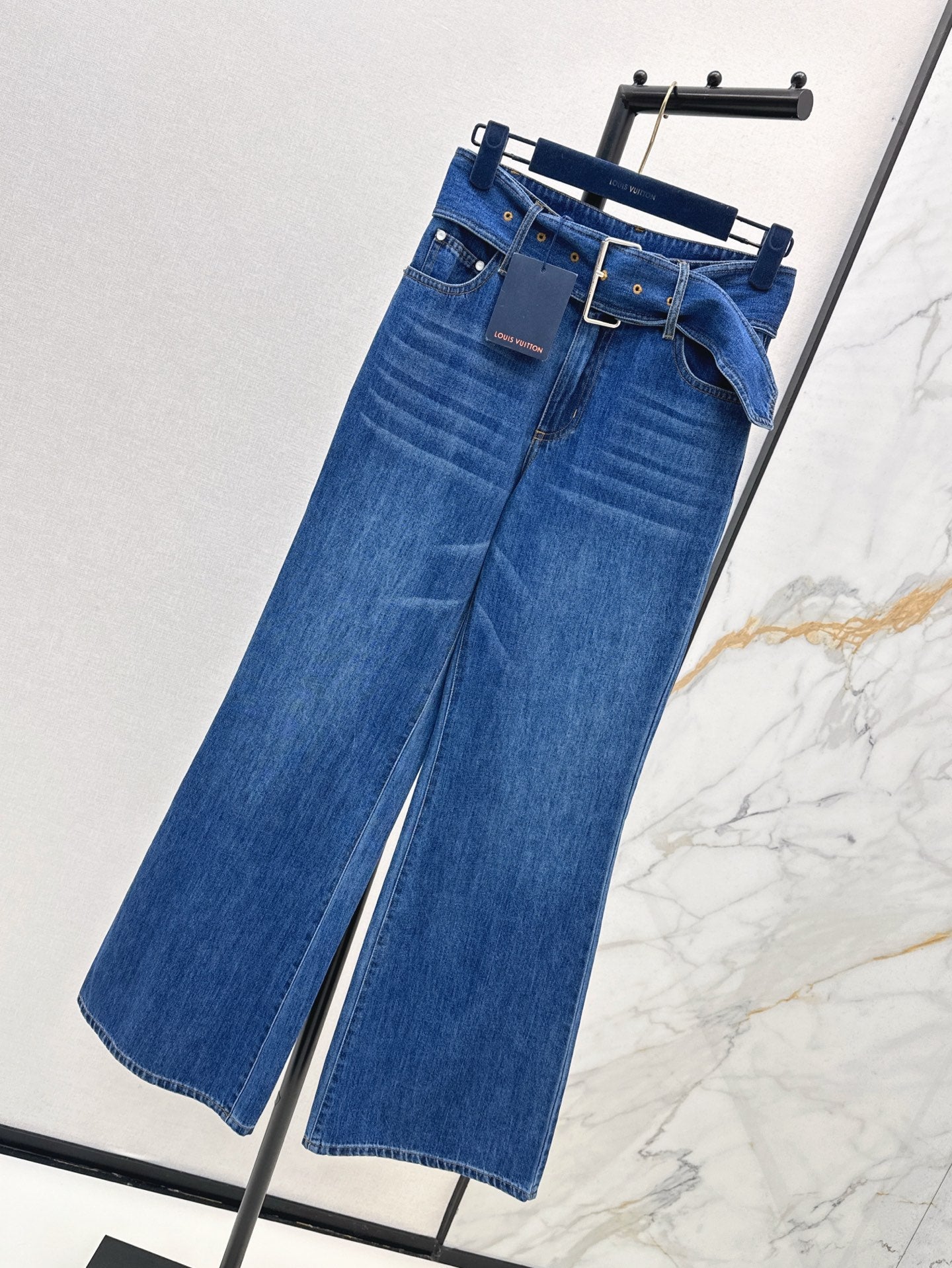 L 25ss belt jeans