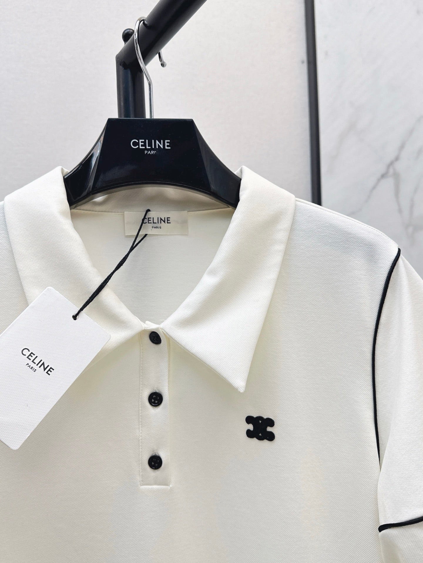 Ce 25ss embroidered dress