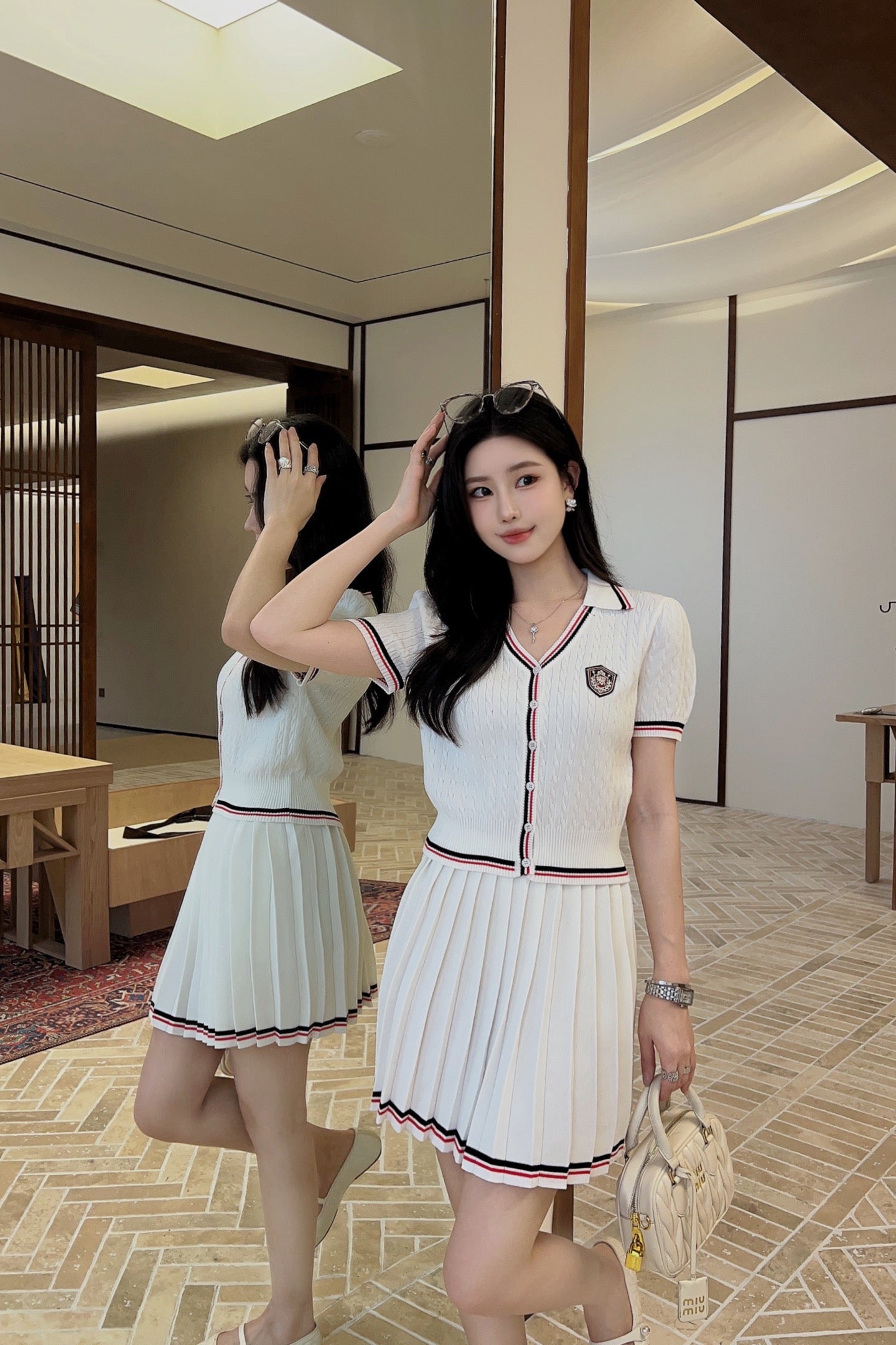 Th 25ss knit set
