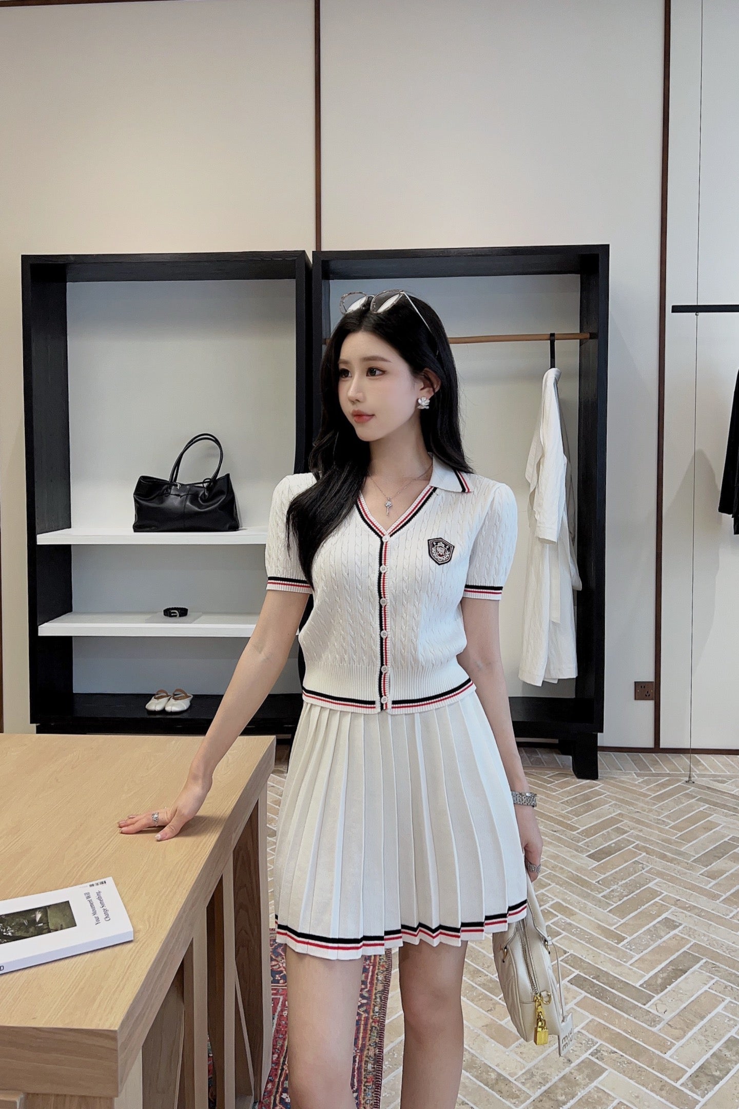 Th 25ss knit set