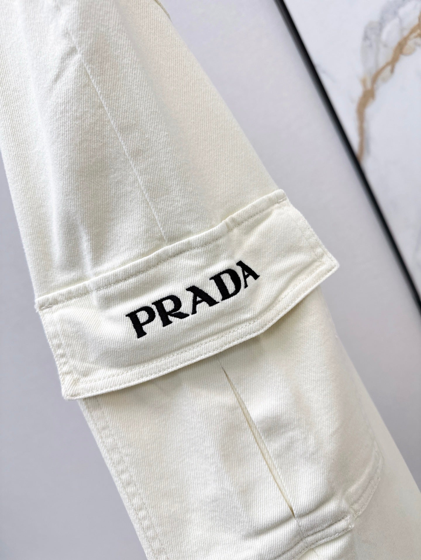 P 25SS embroidered jeans