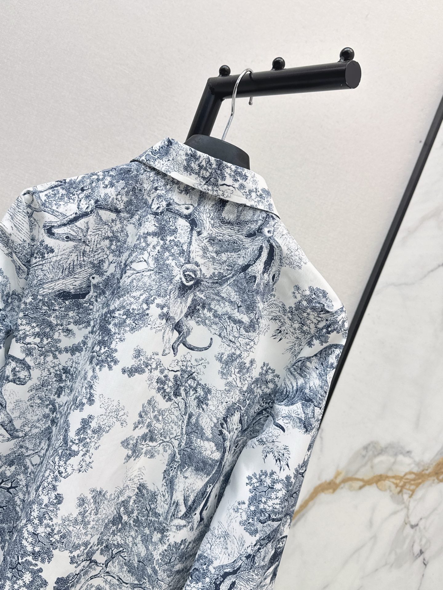 D 25ss print shirt