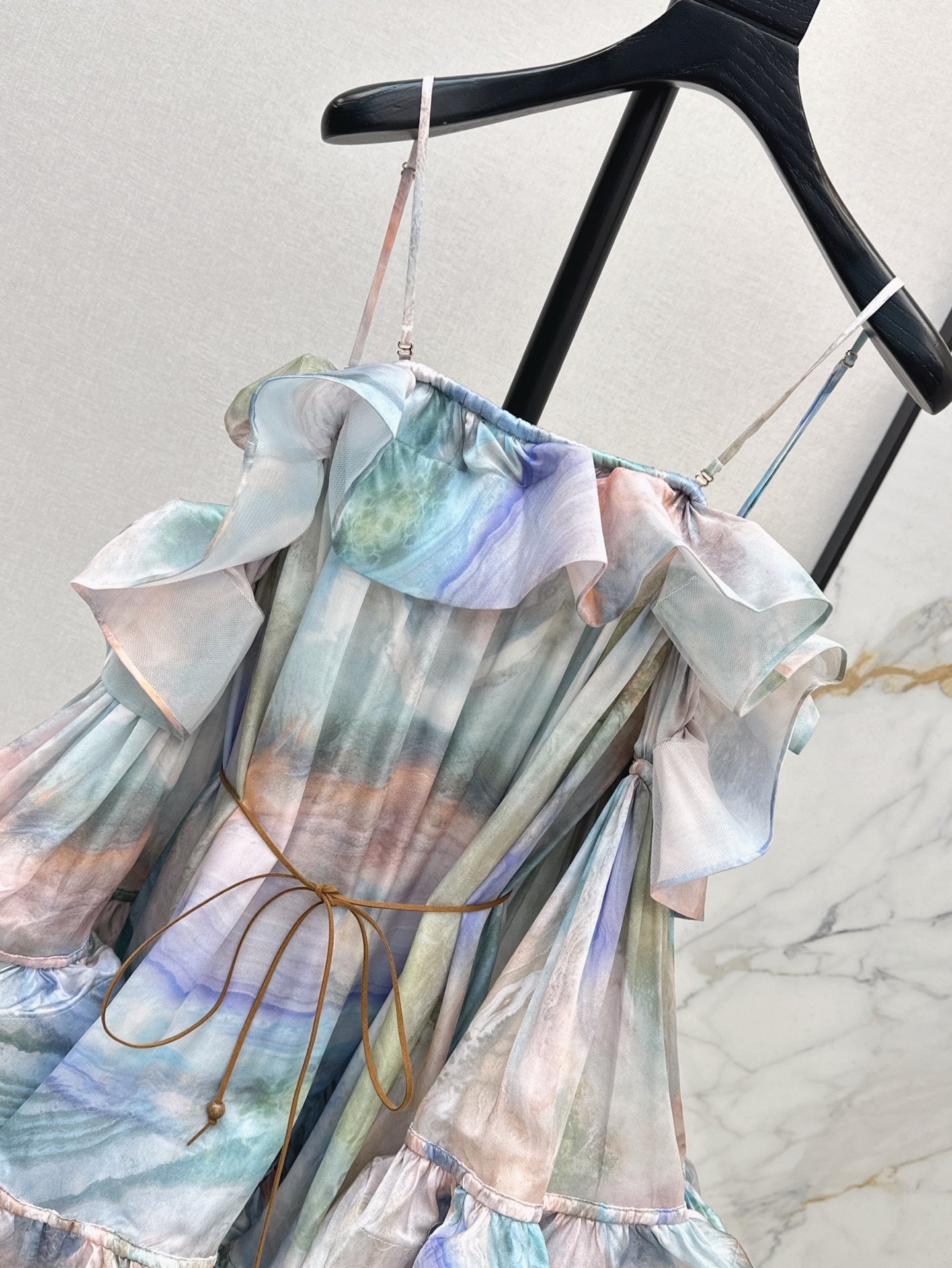 Zimm 25ss silk dress