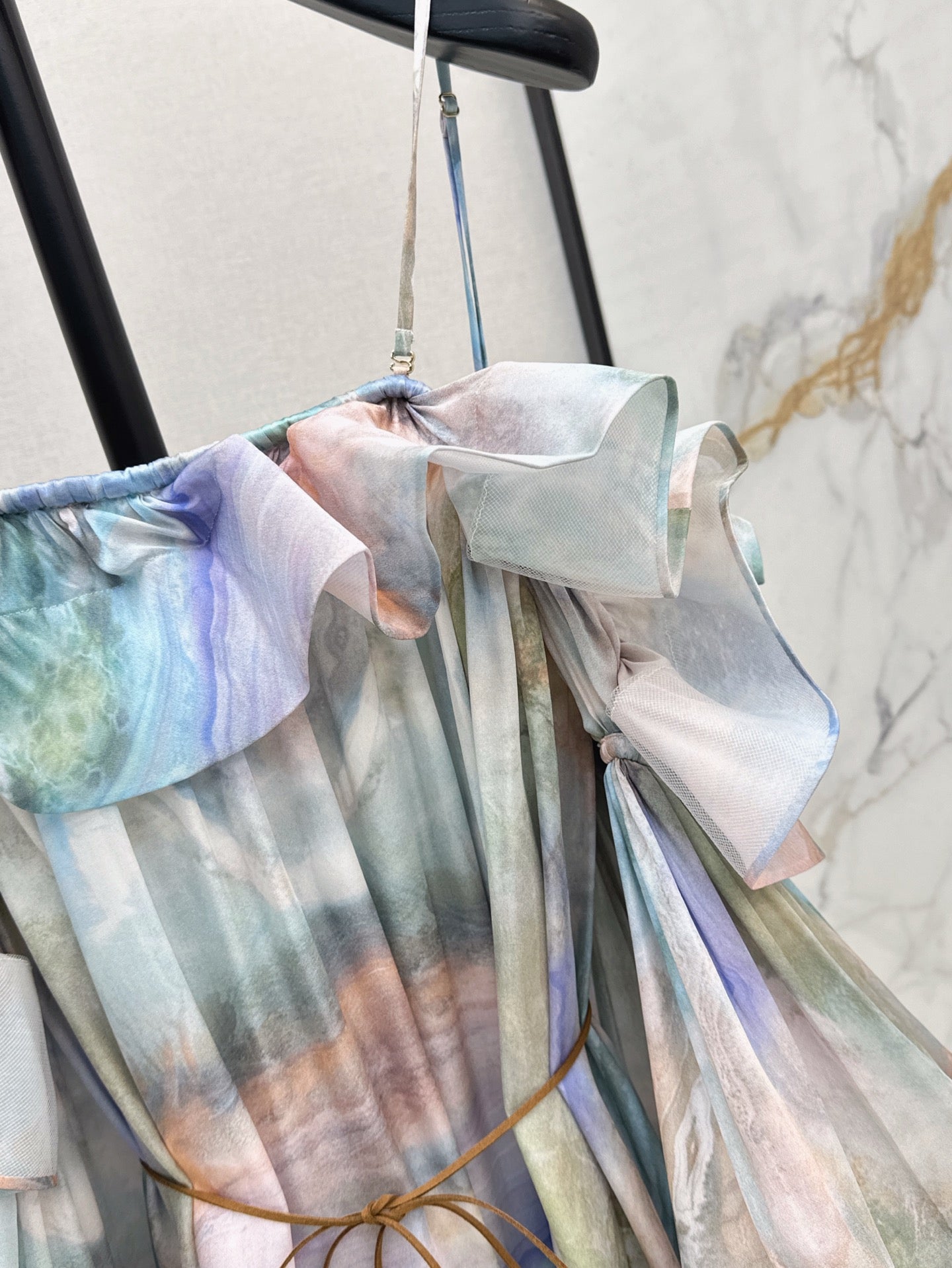 Zimm 25ss silk dress