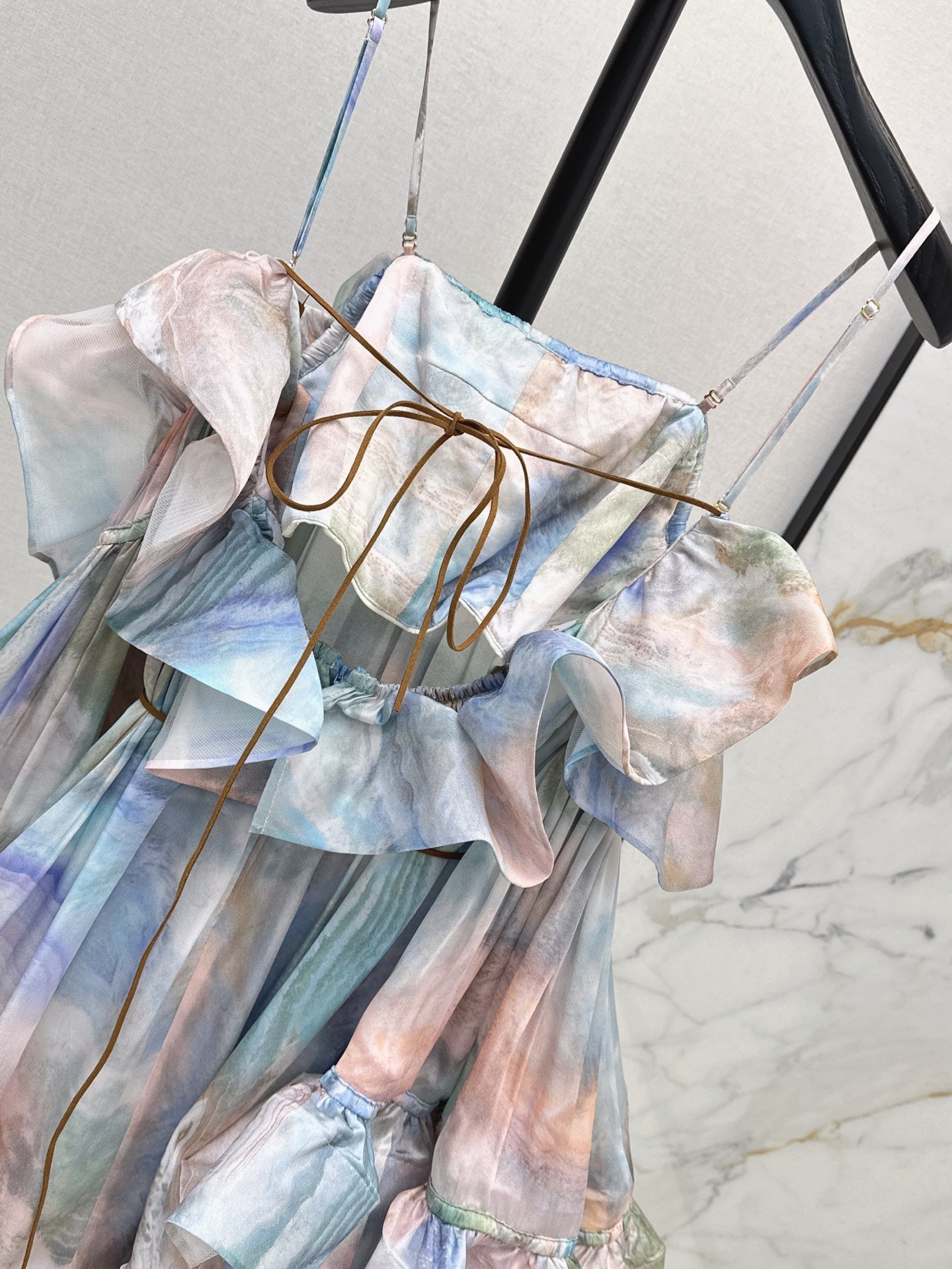 Zimm 25ss silk dress