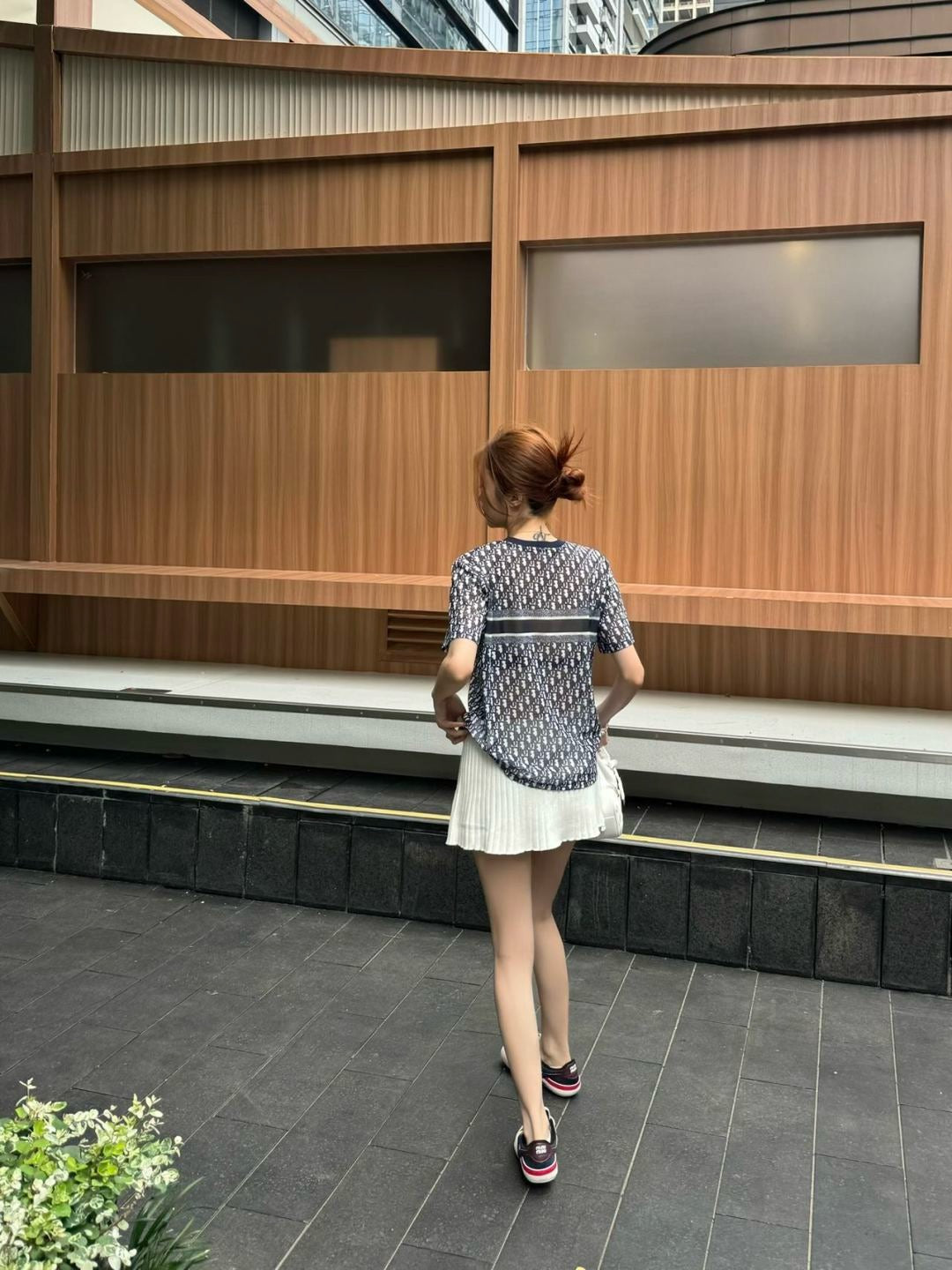 D 25ss print t-shirt