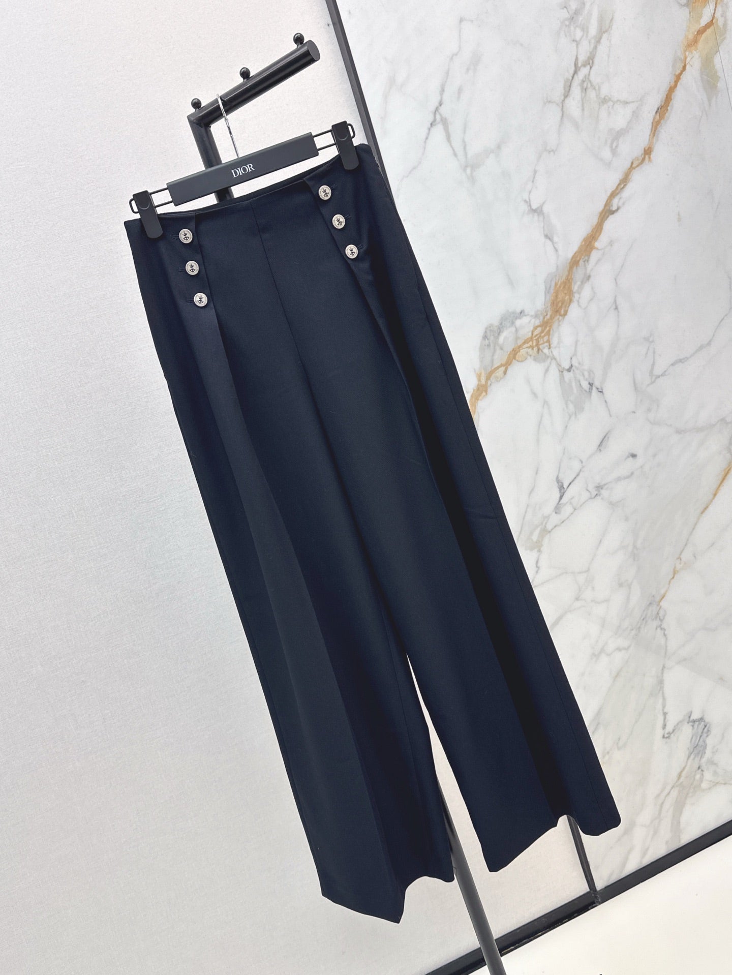 Di 25ss buttons suit pants