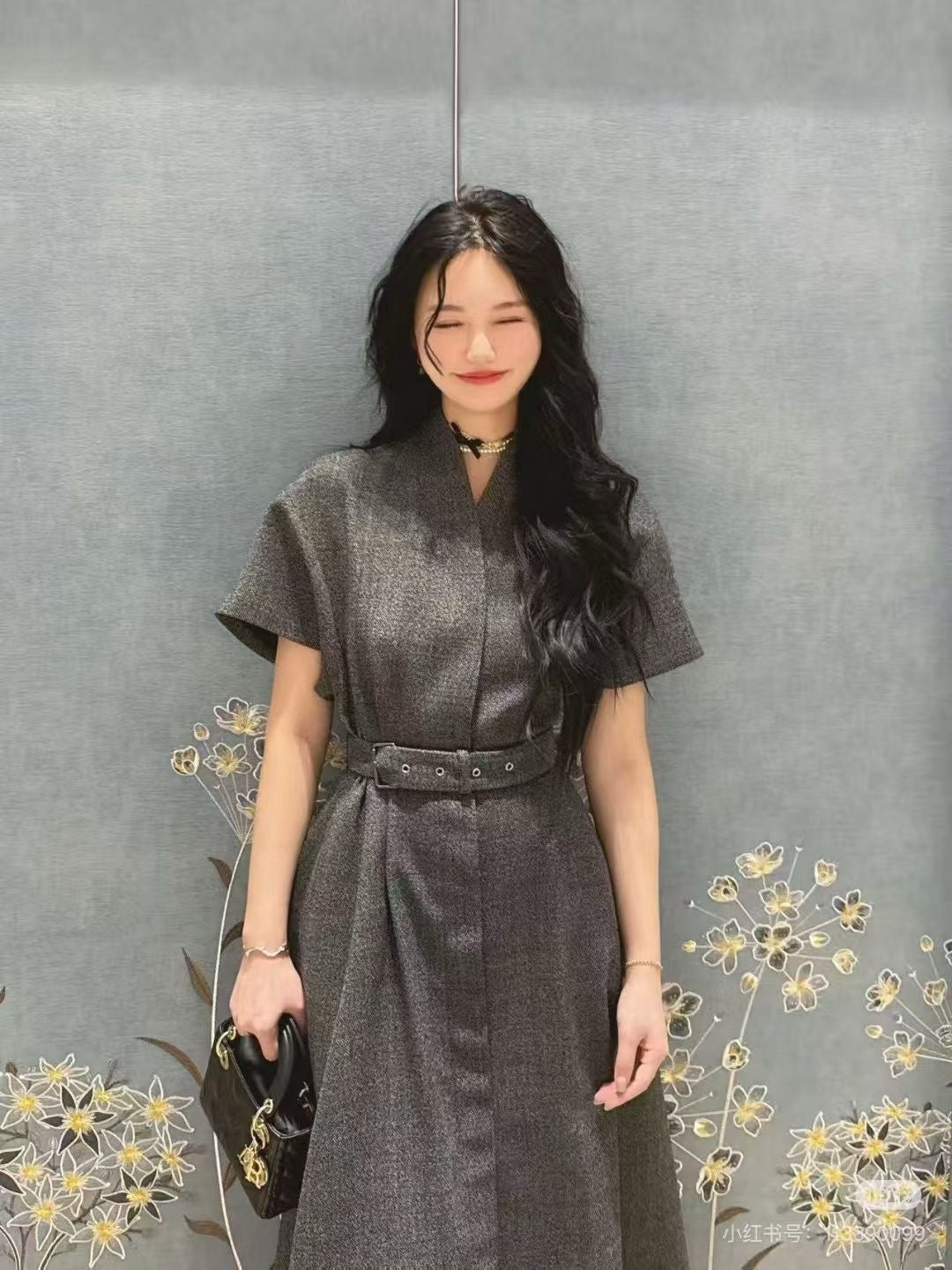CD 25SS Drop shoulder dress