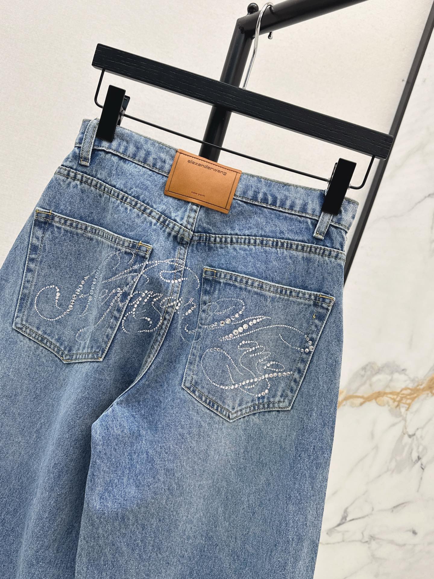 Ale 25SS beaded jeans