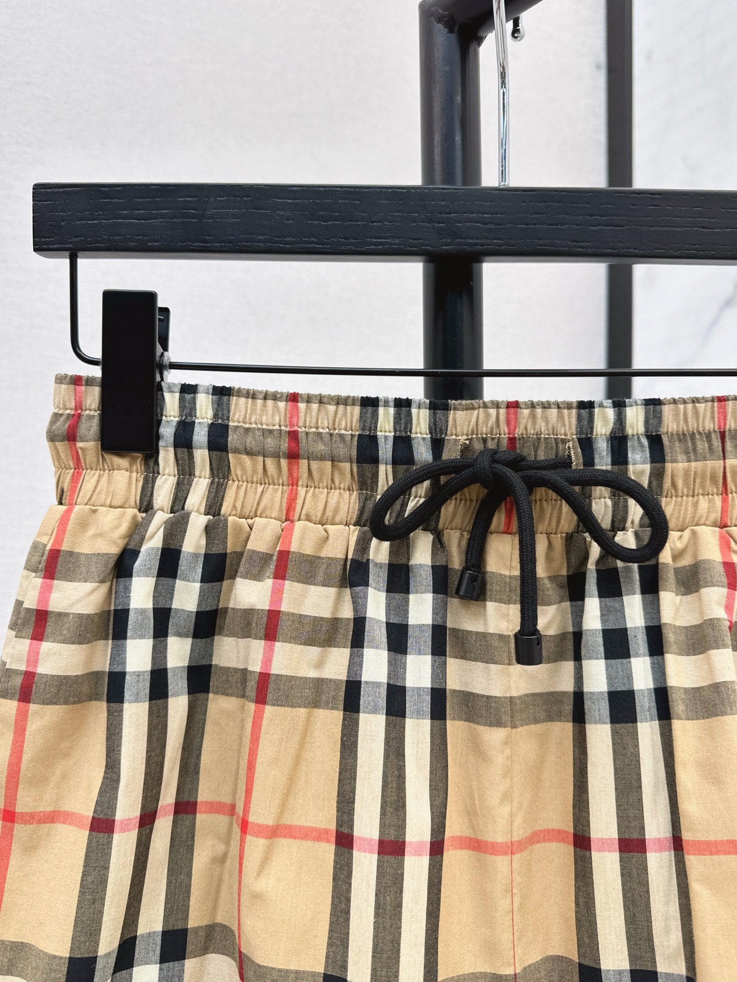 Bur 25SS Plaid shorts