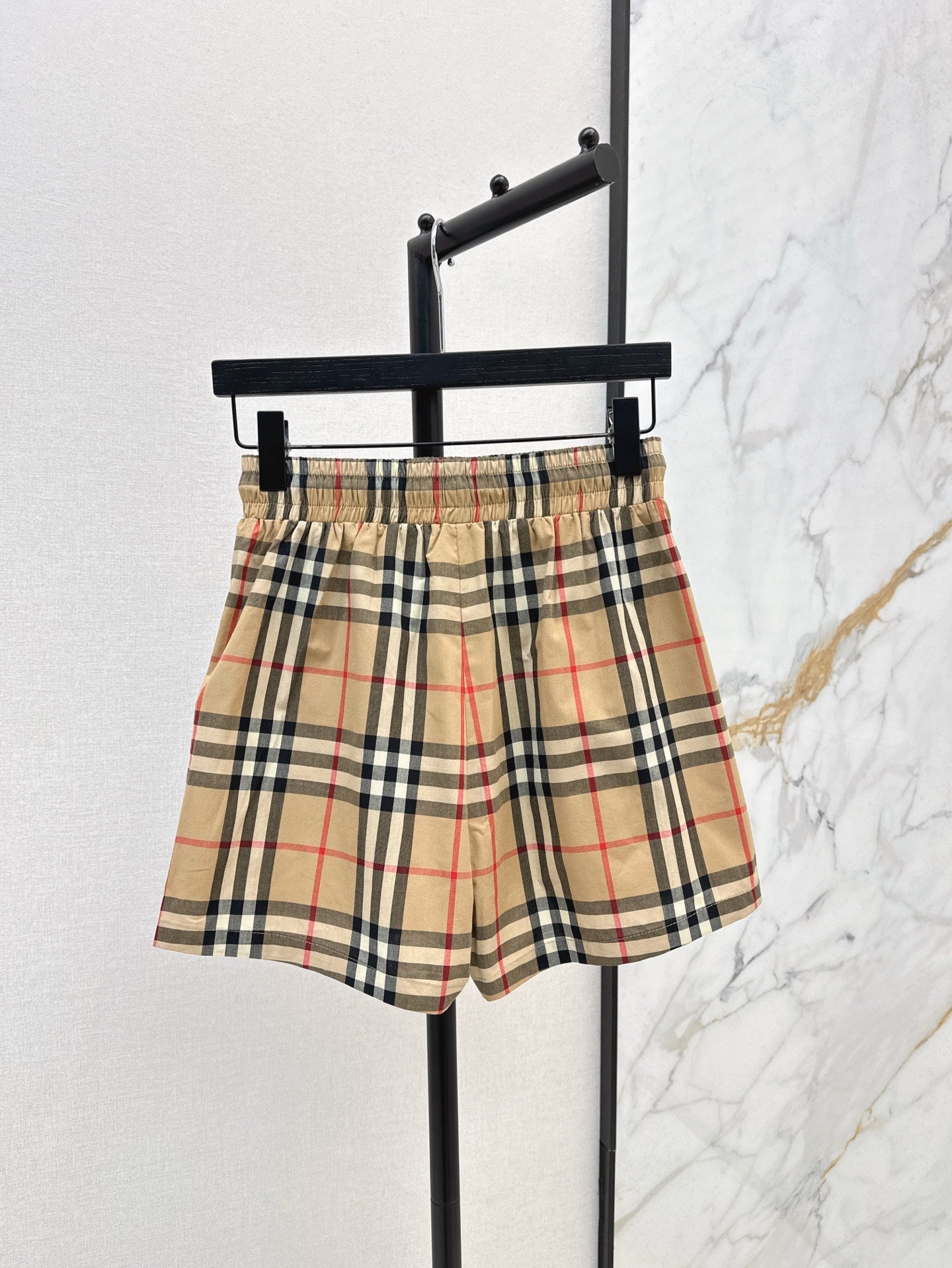 Bur 25SS Plaid shorts