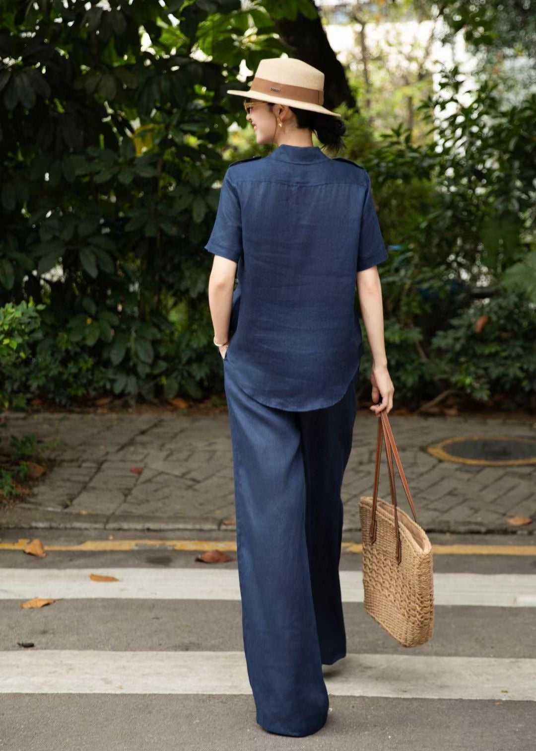 Loro 25ss linen suit